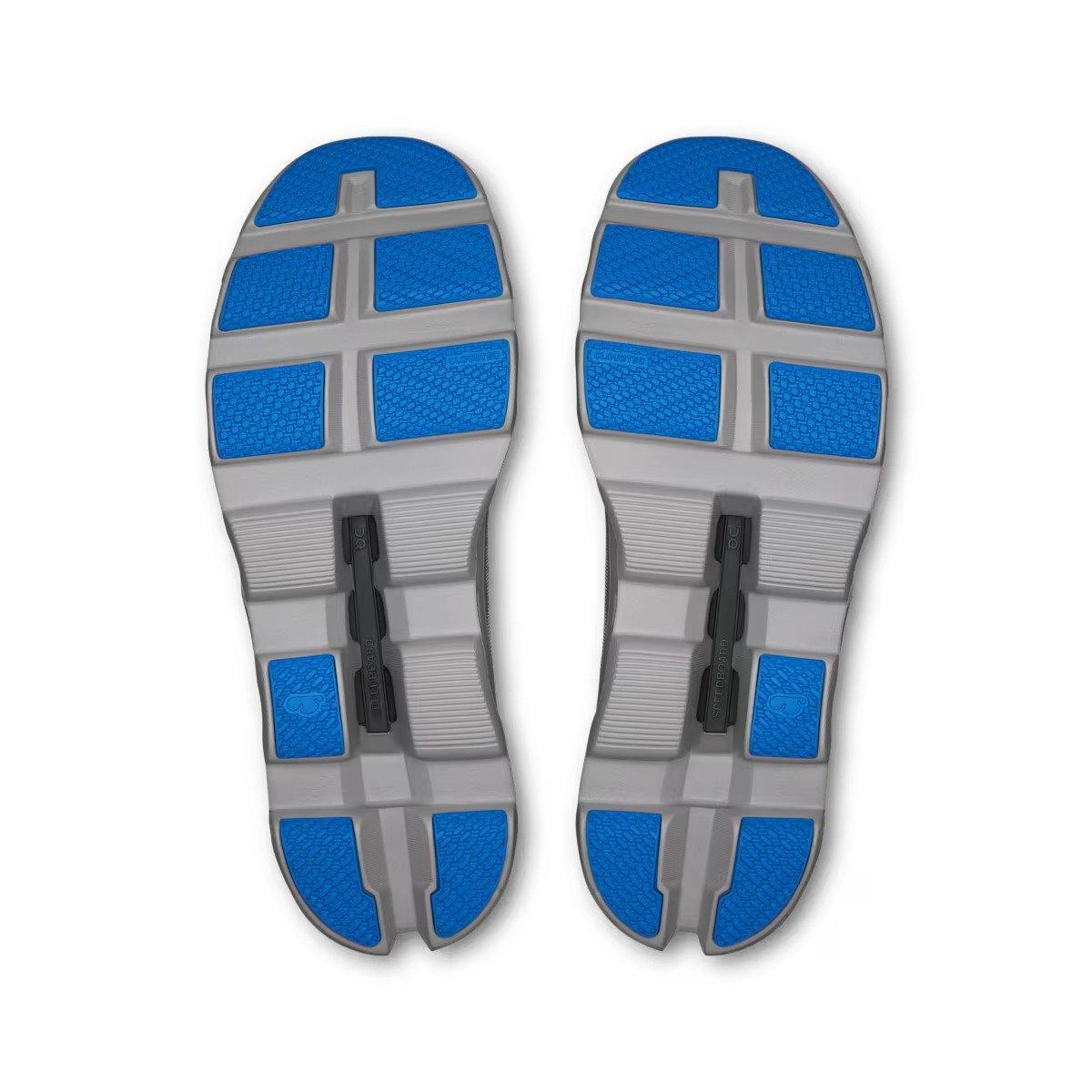 On Cloudmonster 1 "Alloy/Jay" Men's Shoe - GREY/ROYAL