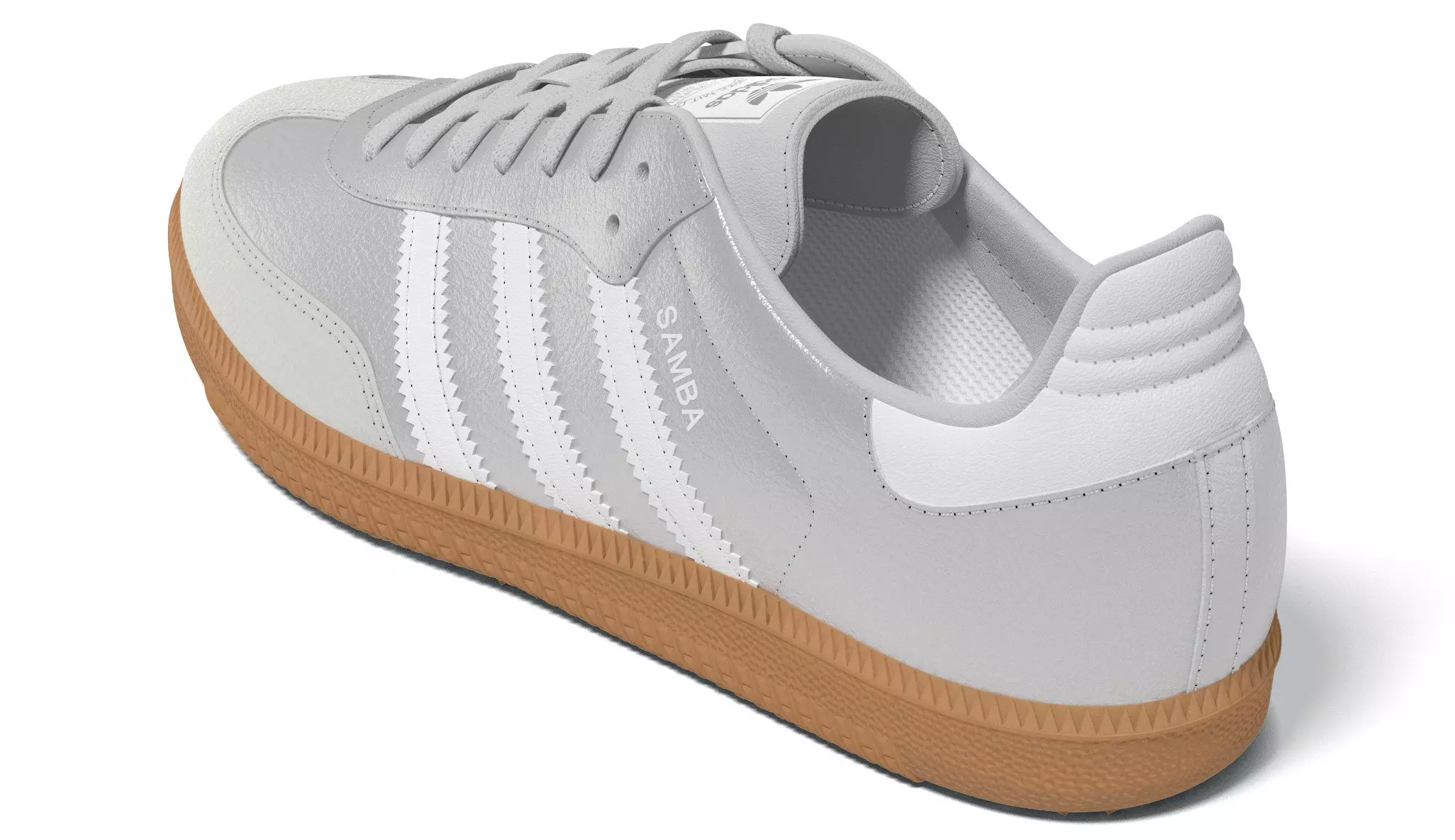 adidas Originals Samba OG "Silver Metallic/Ftwr White" Grade School Girls' Shoe - SILVER