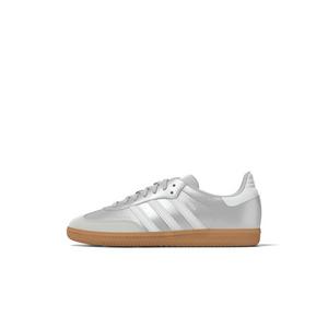 adidas Originals Samba OG "Silver Metallic/Ftwr White" Toddler Girls' Shoe
