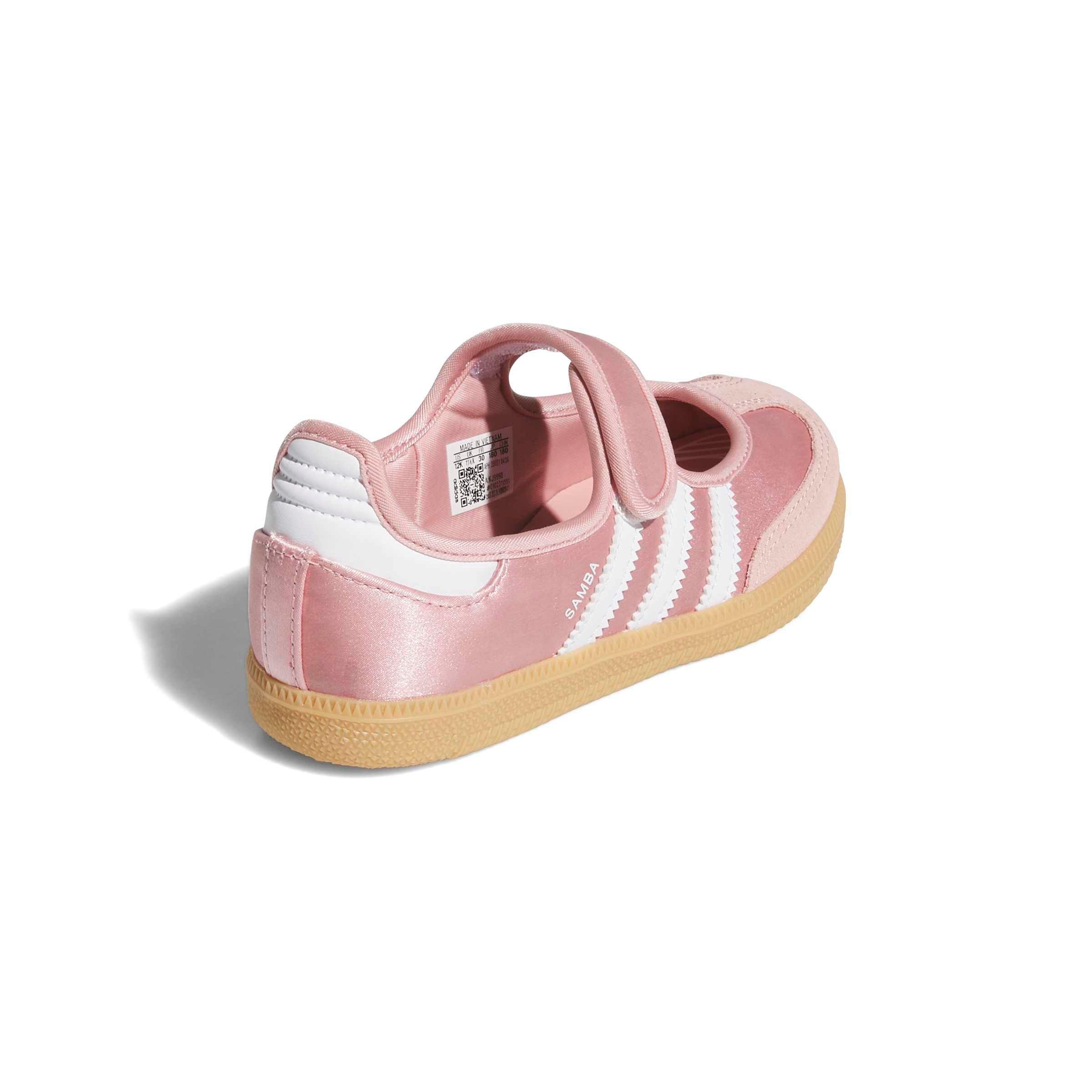 adidas Originals Samba Jane "Wonder Mauve/White" Preschool Girls' Shoe - PINK Thumbnail View 6