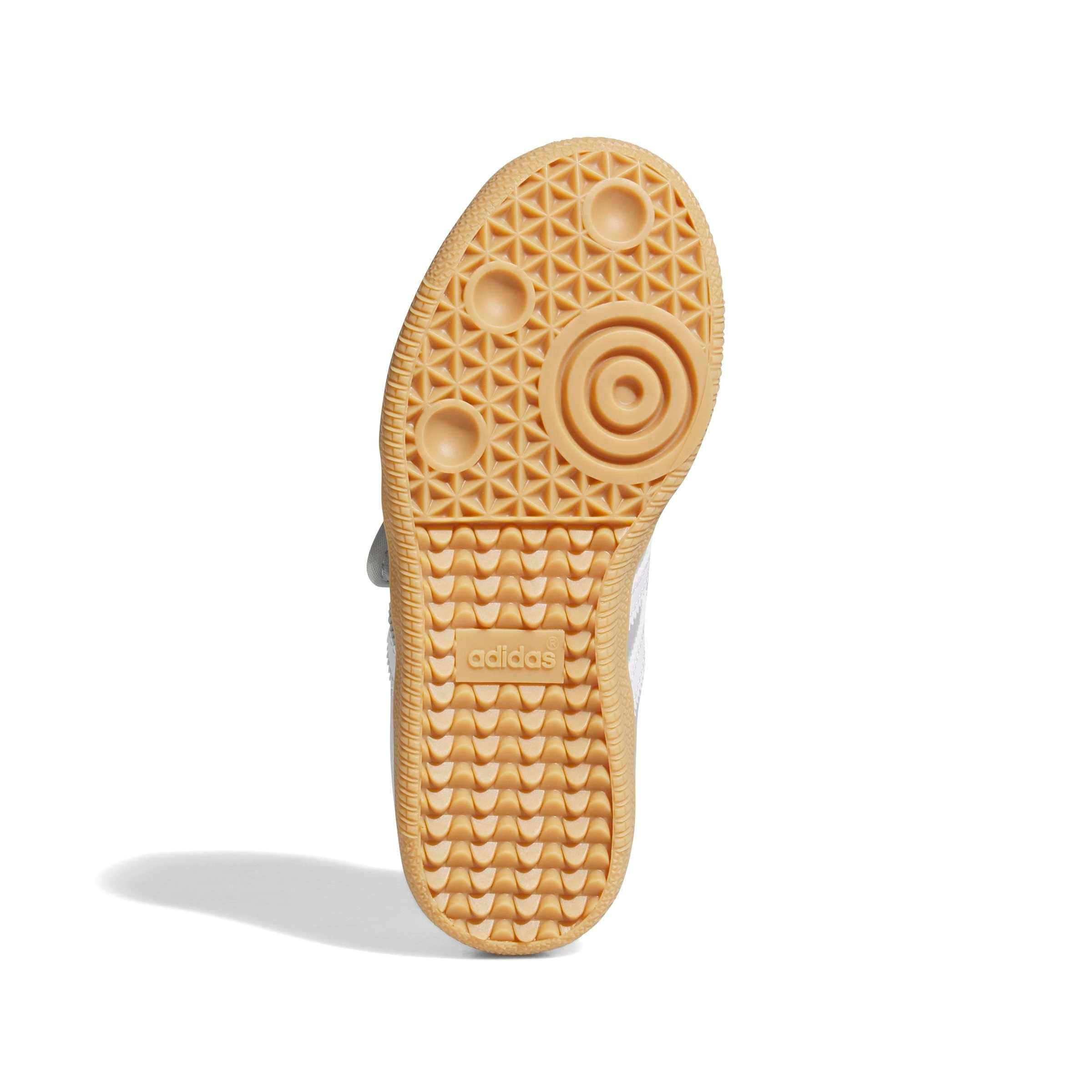adidas Originals Samba Jane "Silver Metallic/White" Preschool Girls' Shoe - SILVER Thumbnail View 4