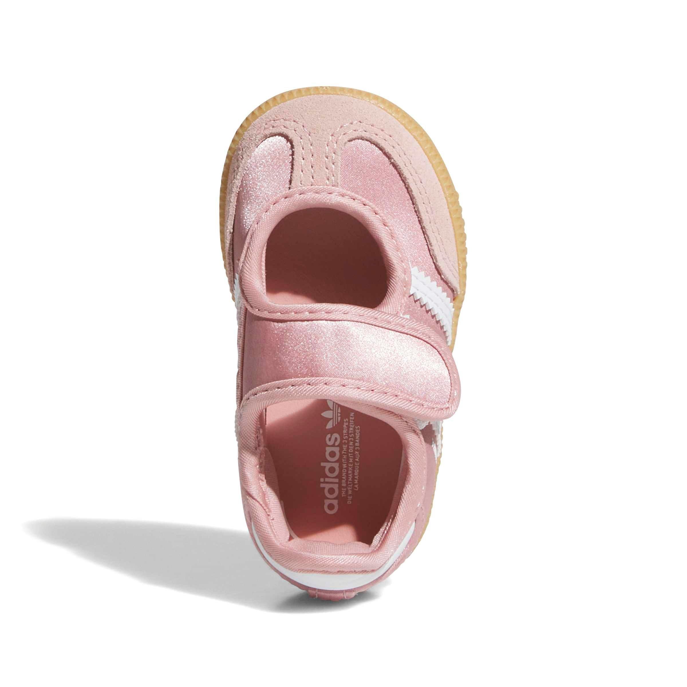 adidas Originals Samba Jane "Wonder Mauve/White" Toddler Girls' Shoe - PINK Thumbnail View 3