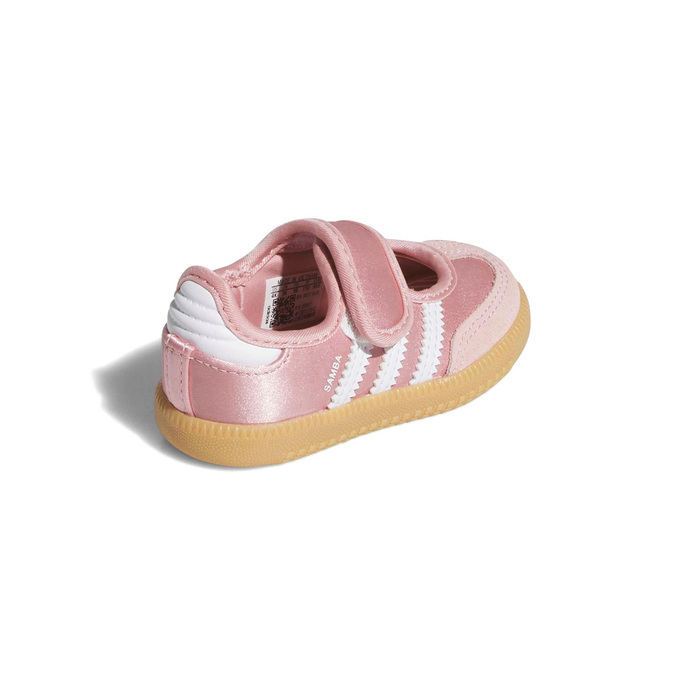 adidas Originals Samba Jane "Wonder Mauve/White" Toddler Girls' Shoe - PINK Thumbnail View 6