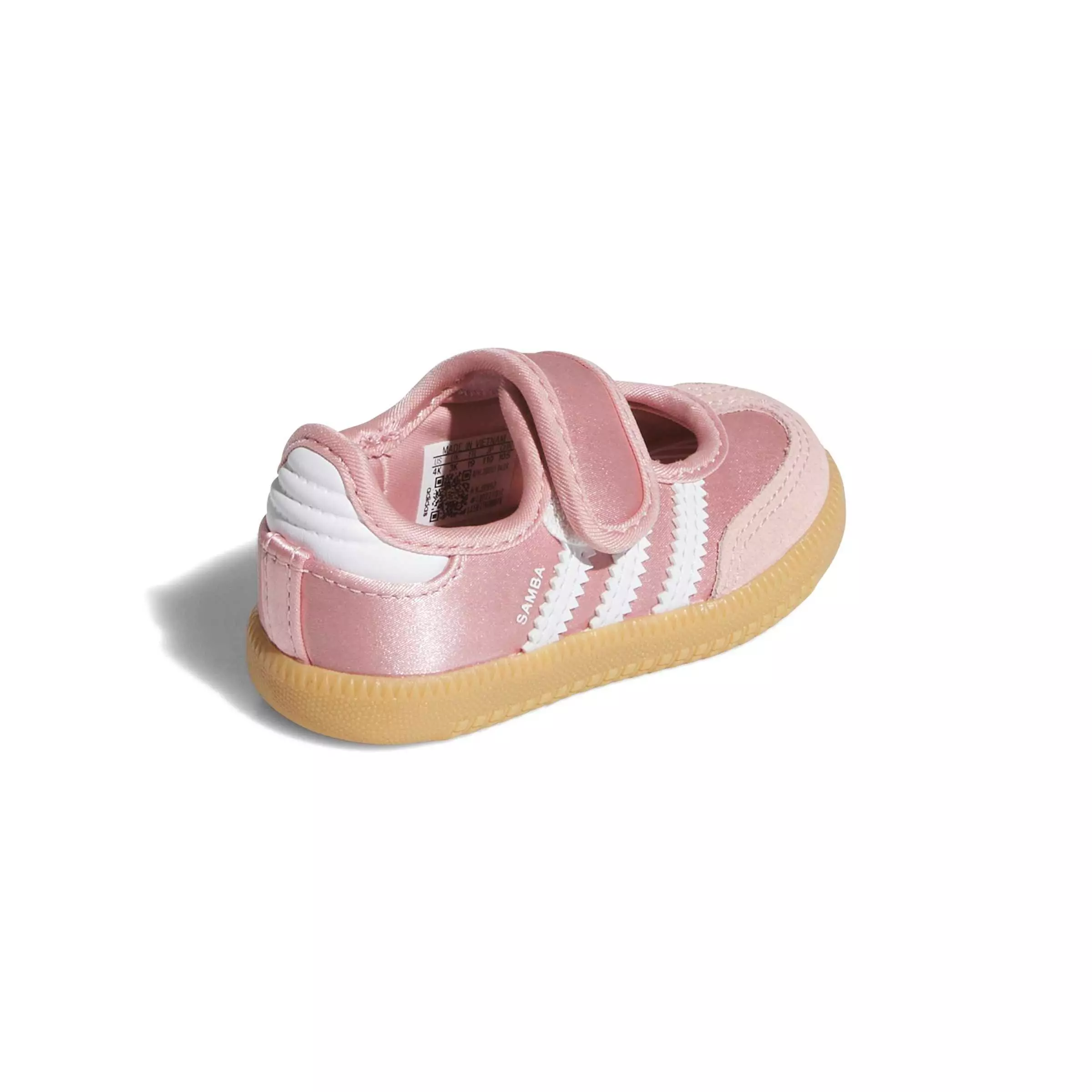 adidas Originals Samba Jane "Wonder Mauve/White" Toddler Girls' Shoe - PINK