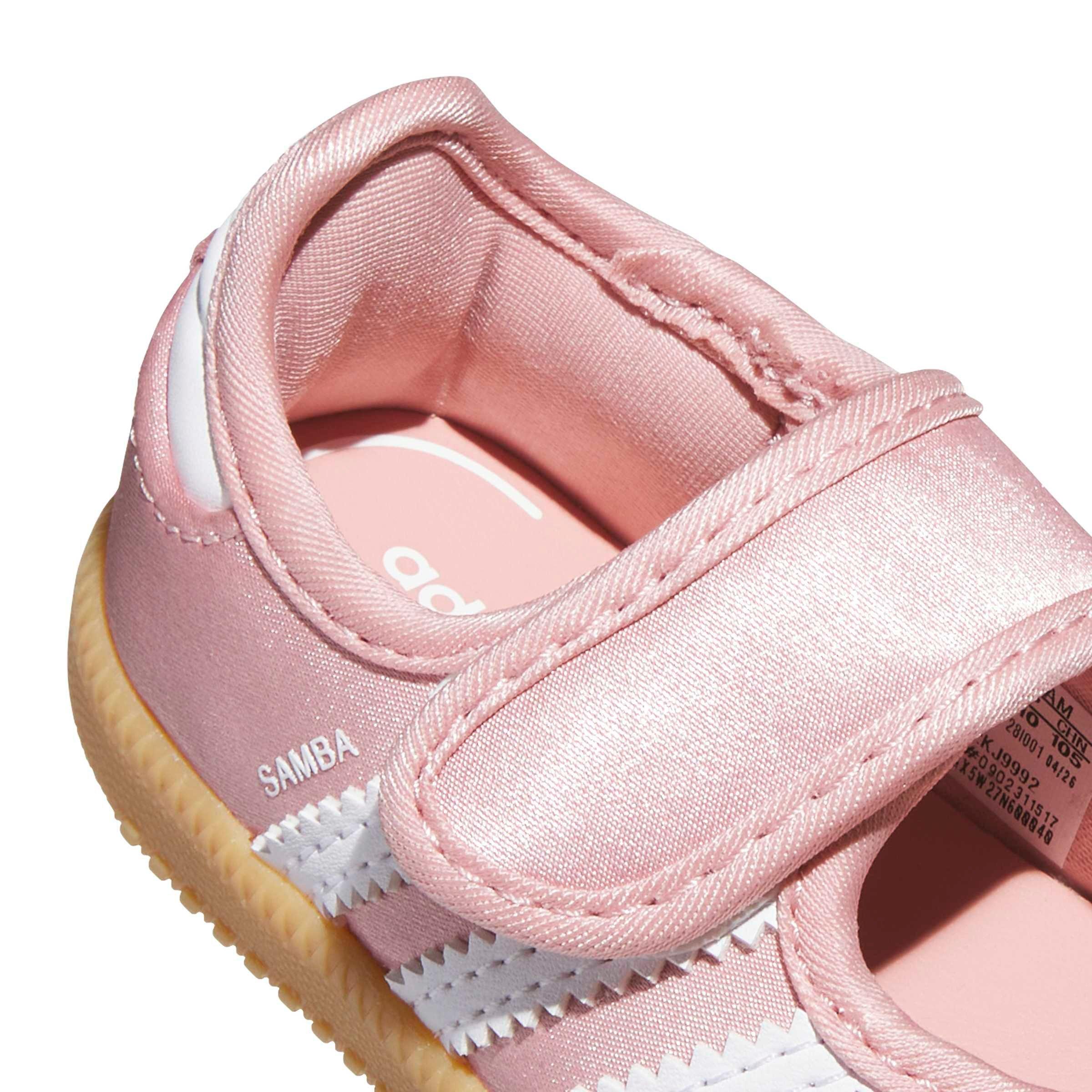 adidas Originals Samba Jane "Wonder Mauve/White" Toddler Girls' Shoe - PINK Thumbnail View 7