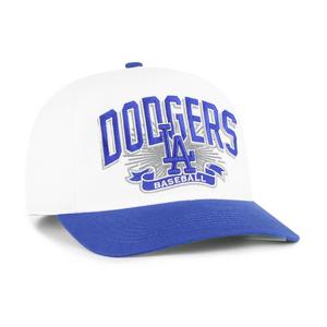 '47 Los Angeles Dodgers Prime Play Hitch Snapback Hat-White