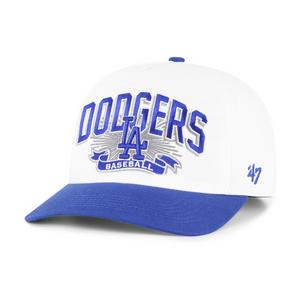 '47 Los Angeles Dodgers Prime Play Hitch Snapback Hat-White