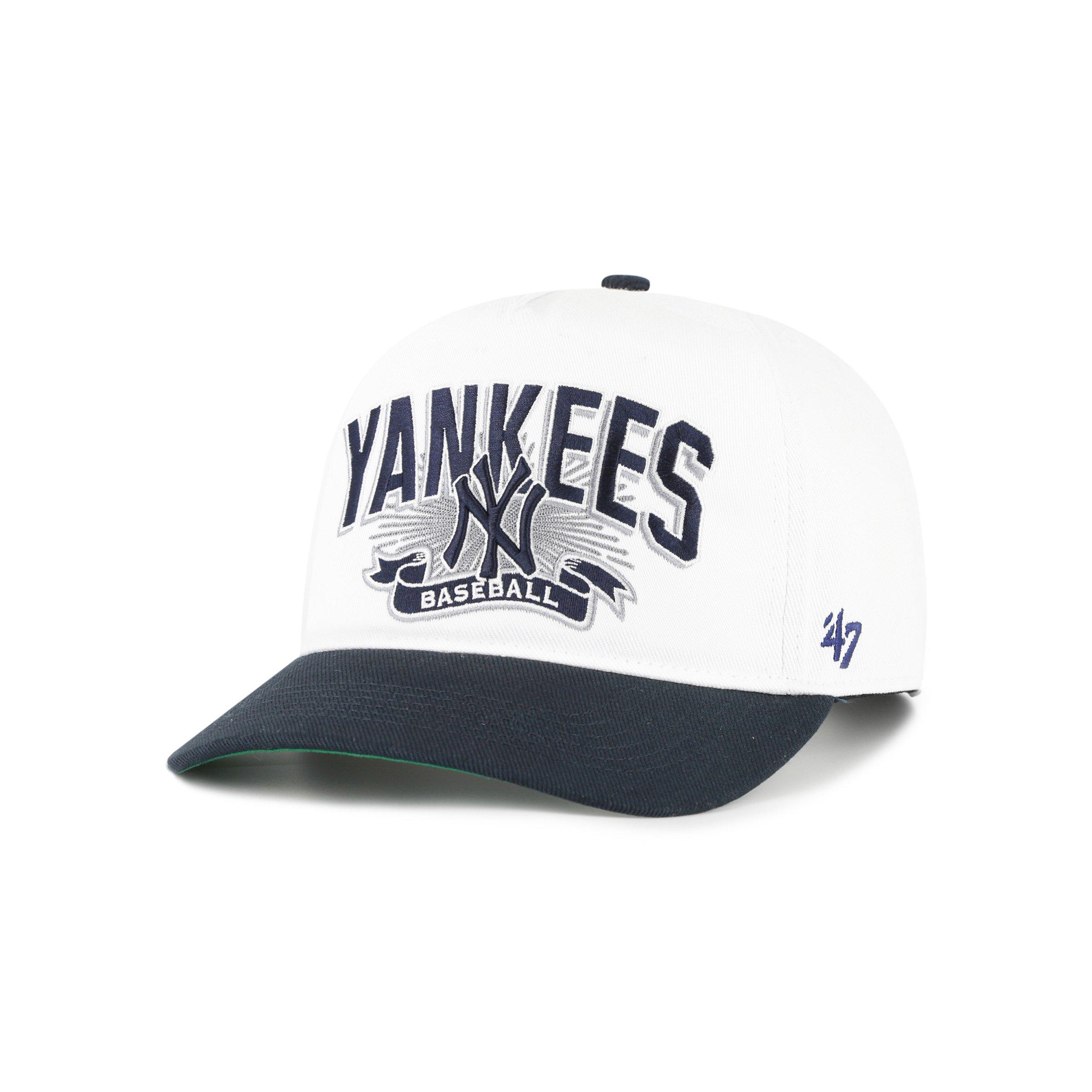 47 New York Yankees Prime Play Hitch White Snapback Hat