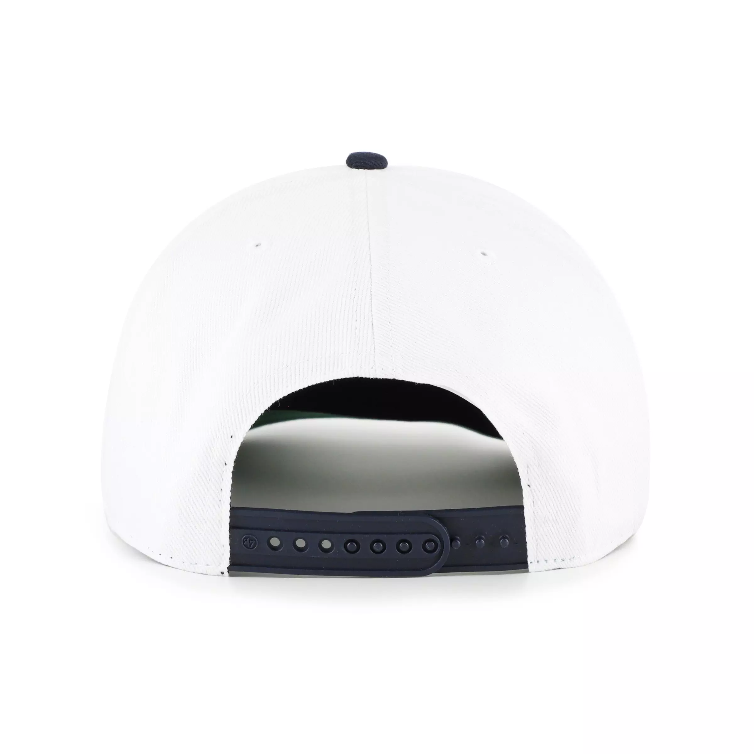 '47 New York Yankees Prime Play Hitch Snapback Hat-White - WHITE