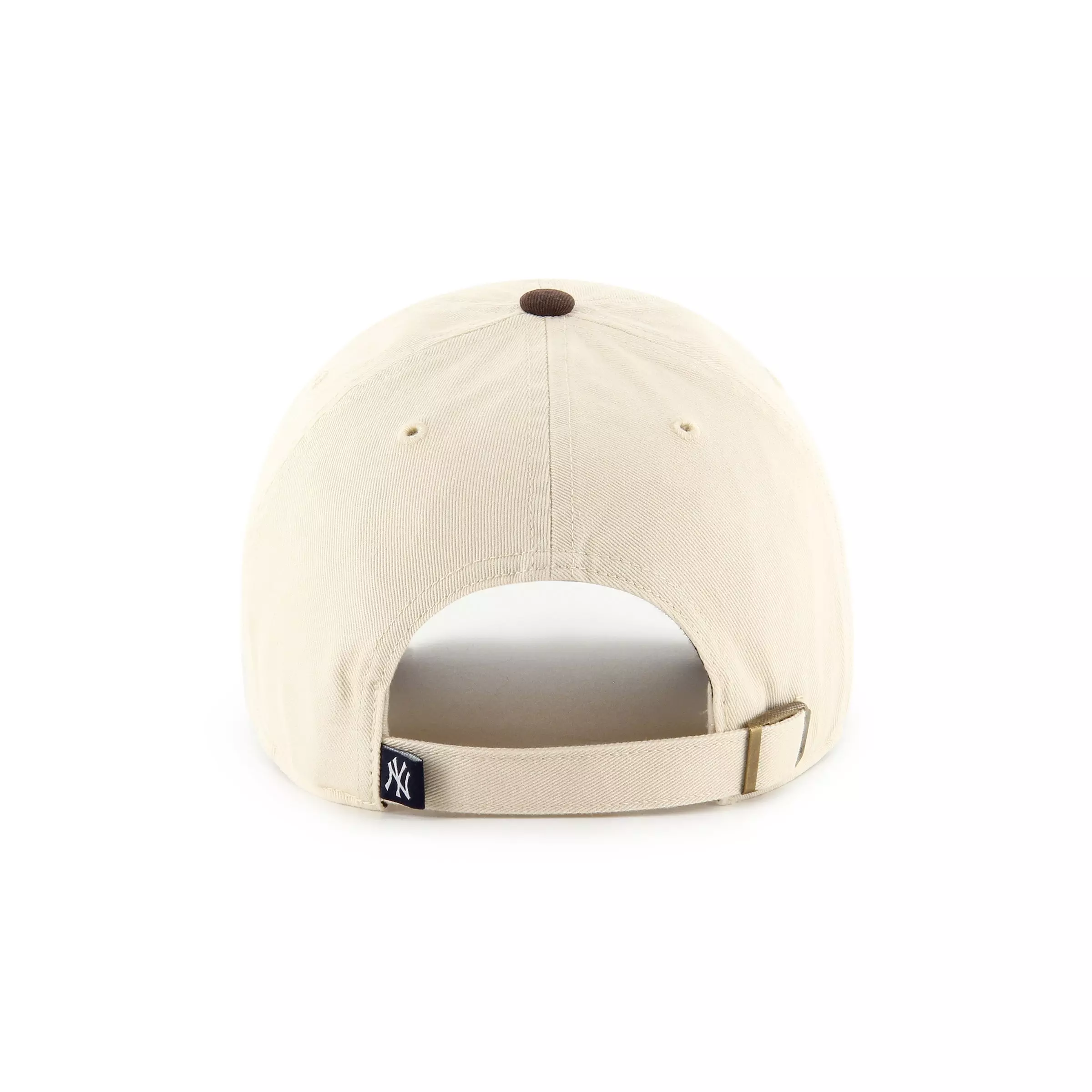 '47 New York Yankees 2 Tone Cleanup Snapback Hat-Tan - TAN
