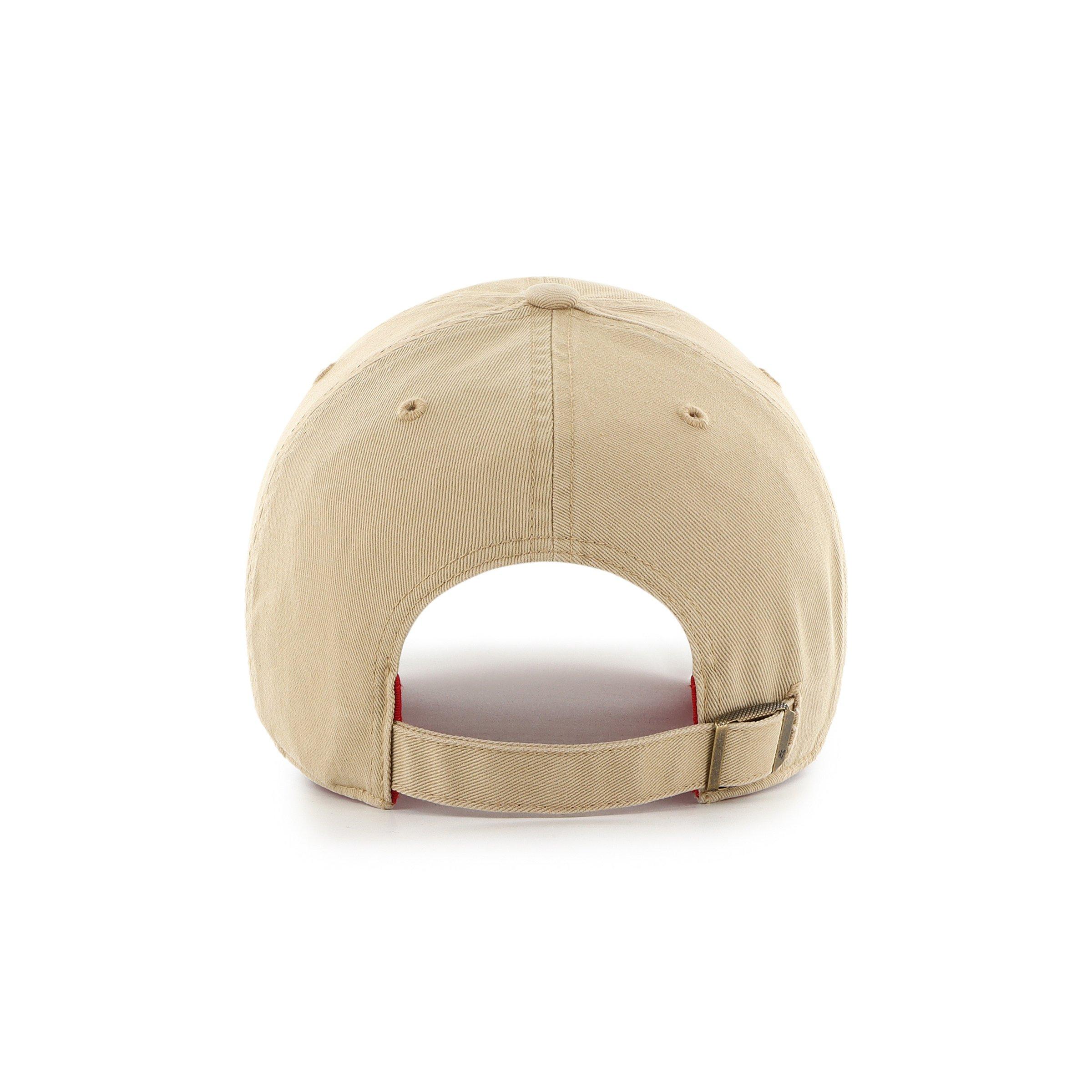 '47 Los Angeles Dodgers Icon Cleanup Khaki Snapback Hat