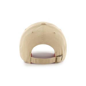 '47 Los Angeles Dodgers Icon Cleanup Snapback Hat-Khaki