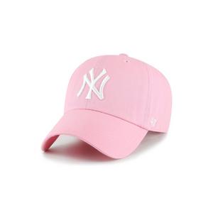 '47 New York Yankees Cleanup Snapback Hat-Pink