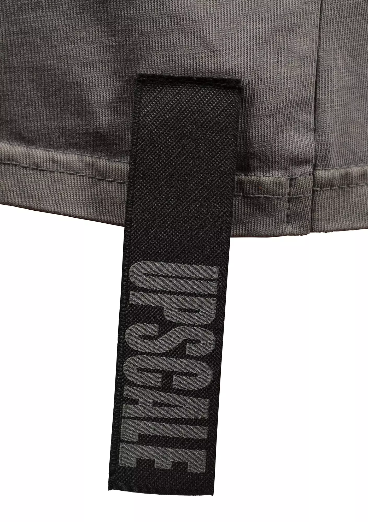 Upscale Big Boys' Go Big Or Go Home Tee - GREY/RED