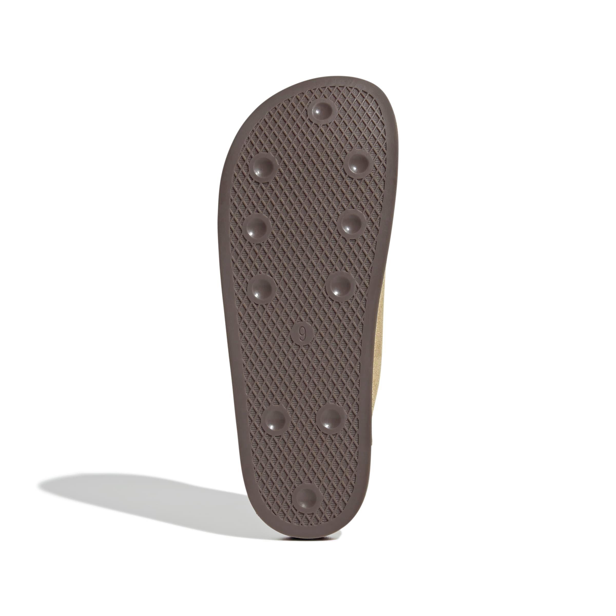 adidas Originals Adimule "Golden Beige/Gum" Unisex Slide - KHAKI Thumbnail View 4