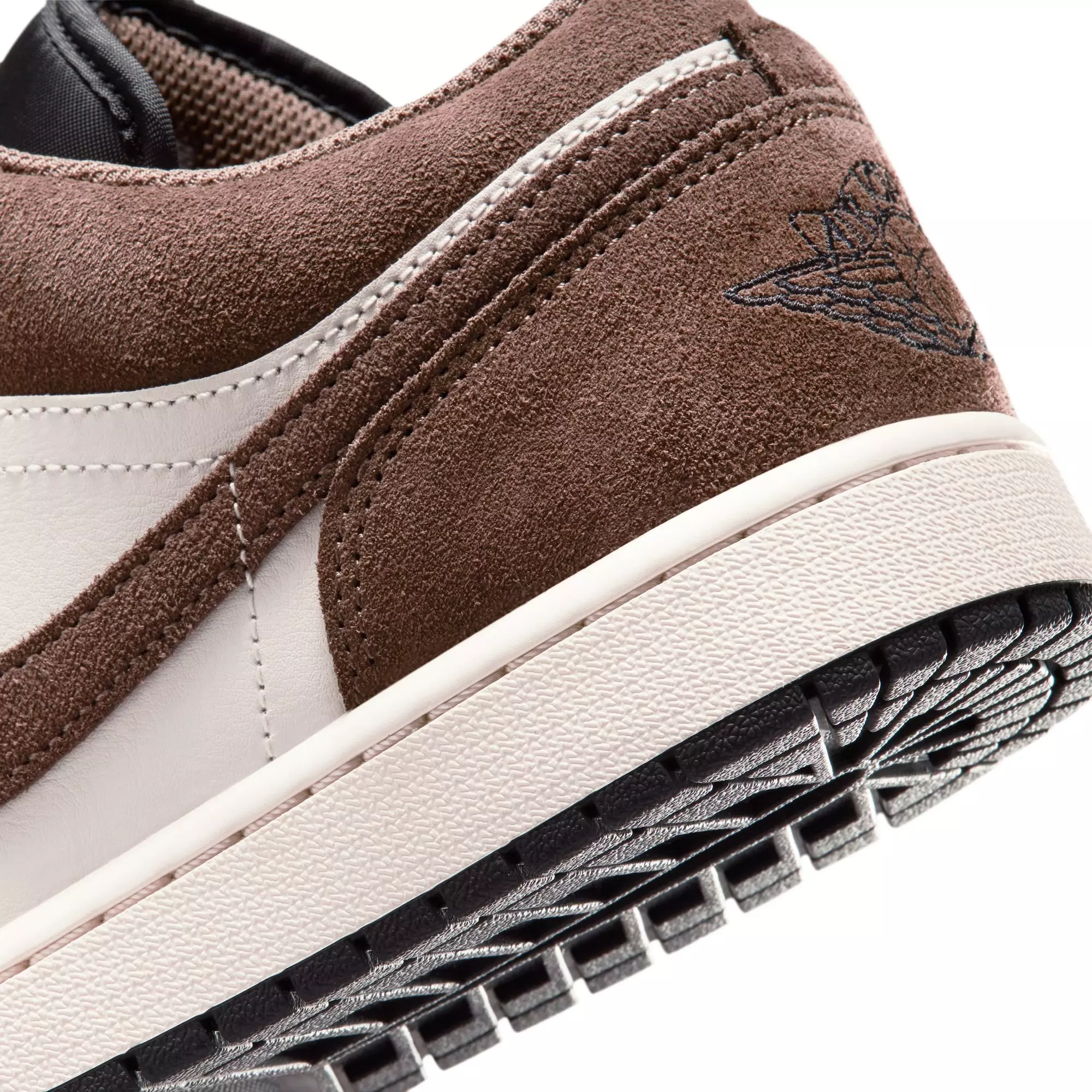 Jordan 1 Low "Palomino/Black/Phantom/Sail" Men's Shoe - BROWN/WHITE