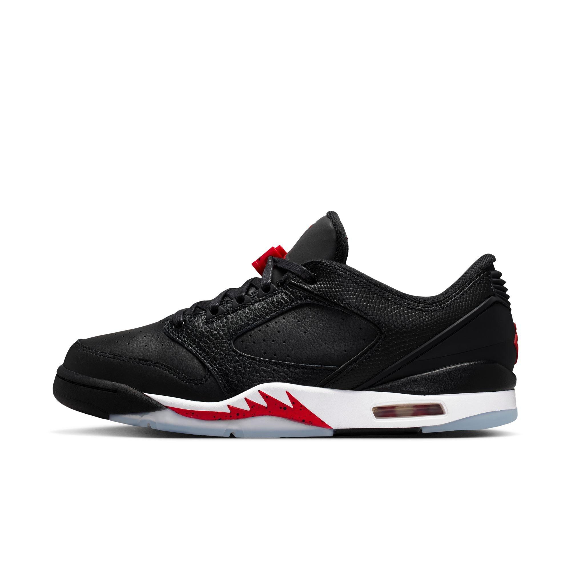 Jordan Sixty Plus Low "Black/Gym Red/White" Men's Shoe - BLACK/RED Thumbnail View 3