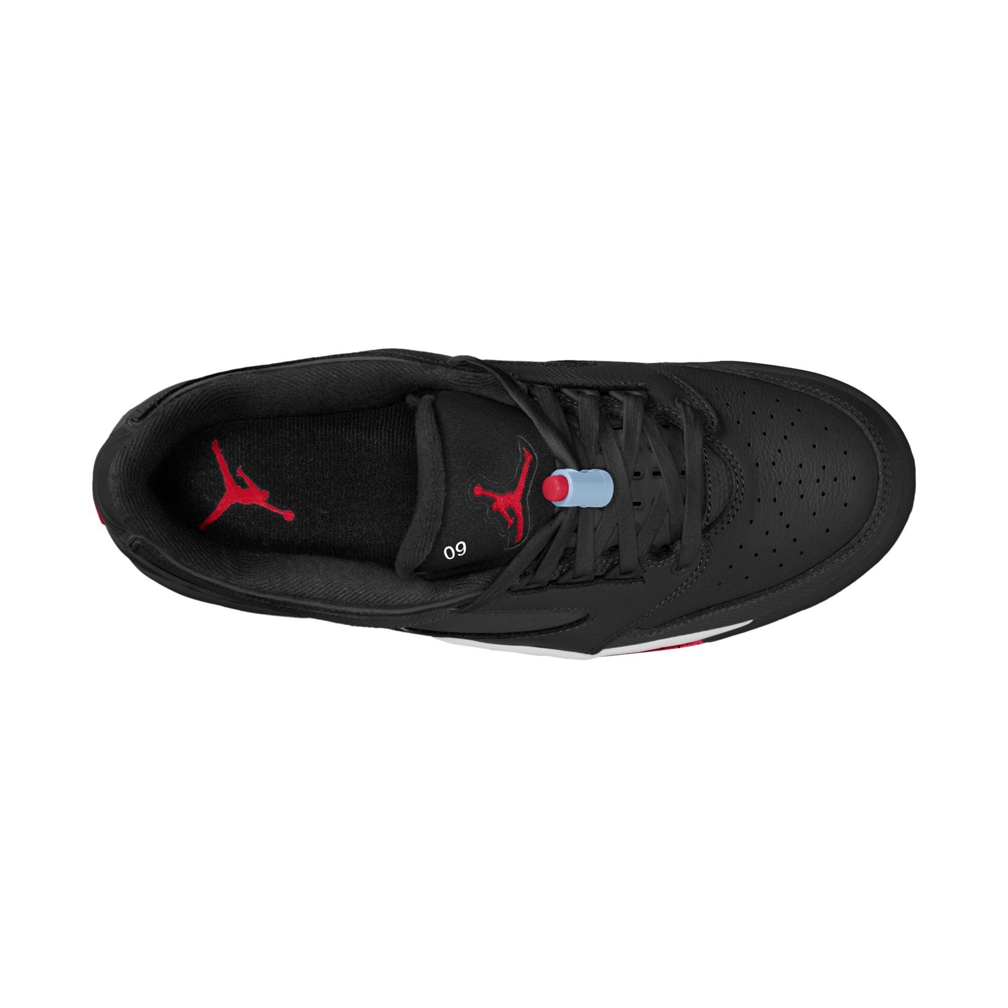 Jordan Sixty Plus Low "Black/Gym Red/White" Men's Shoe - BLACK/RED Thumbnail View 8