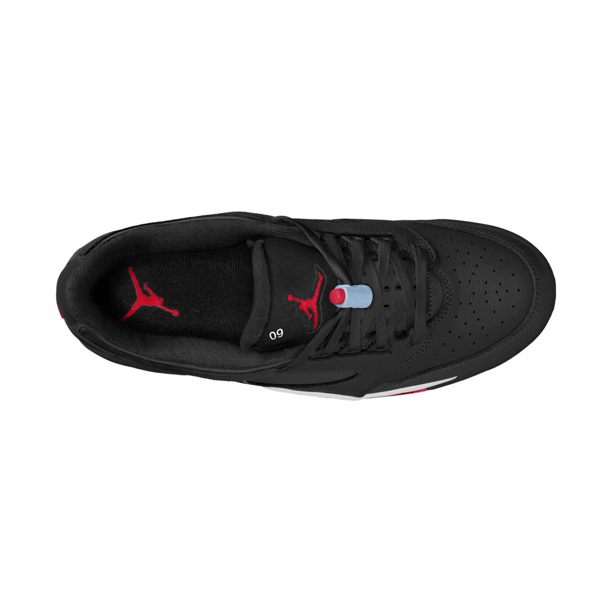Jordan Sixty Plus Low "Black/Gym Red/White" Men's Shoe - BLACK/RED