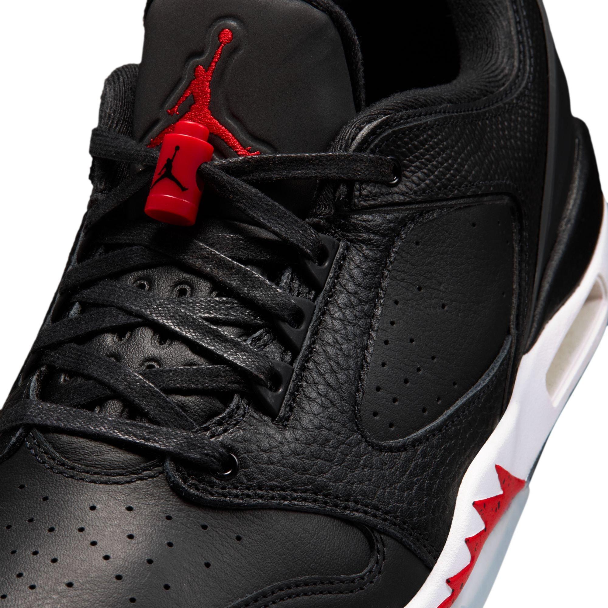 Jordan Sixty Plus Low "Black/Gym Red/White" Men's Shoe - BLACK/RED Thumbnail View 10
