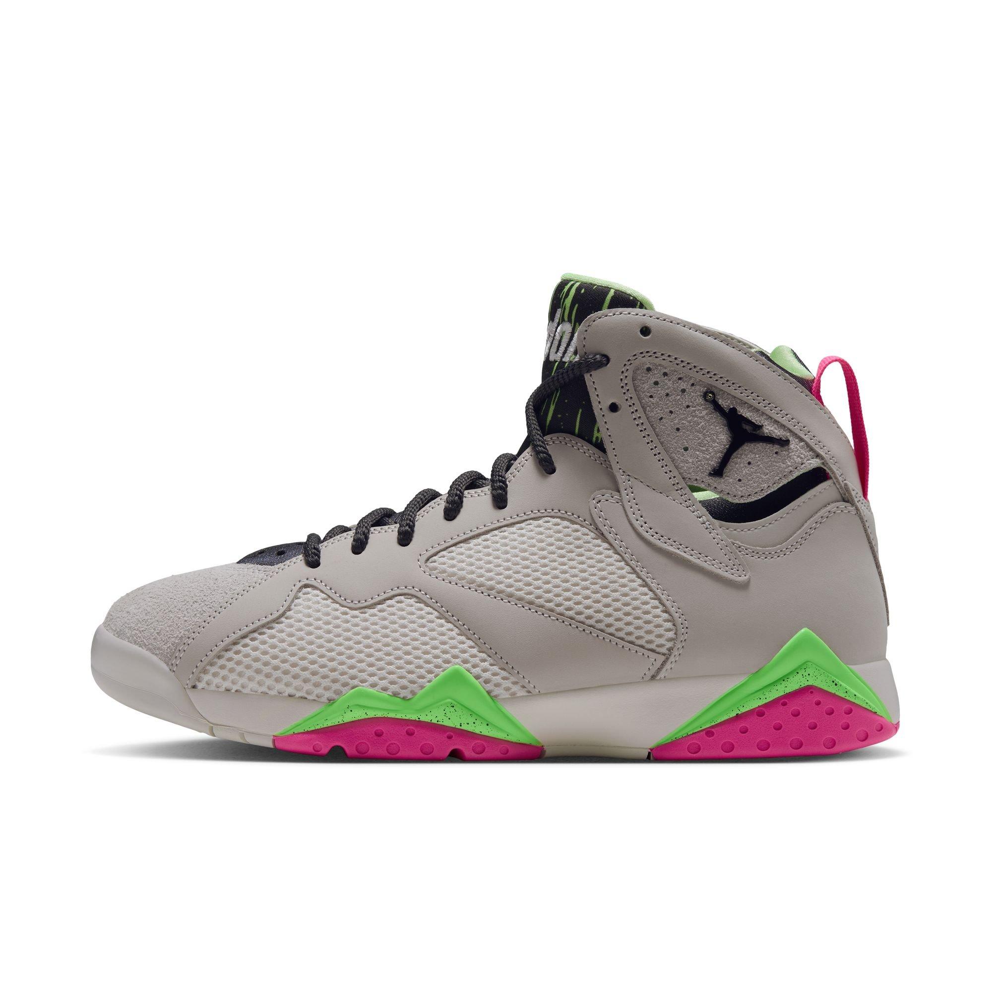 Jordan 7 Retro "Tennis Day" Men's Shoe - PHANTOM/ANTHRACITE/LIME BLAST/PINK BLAST