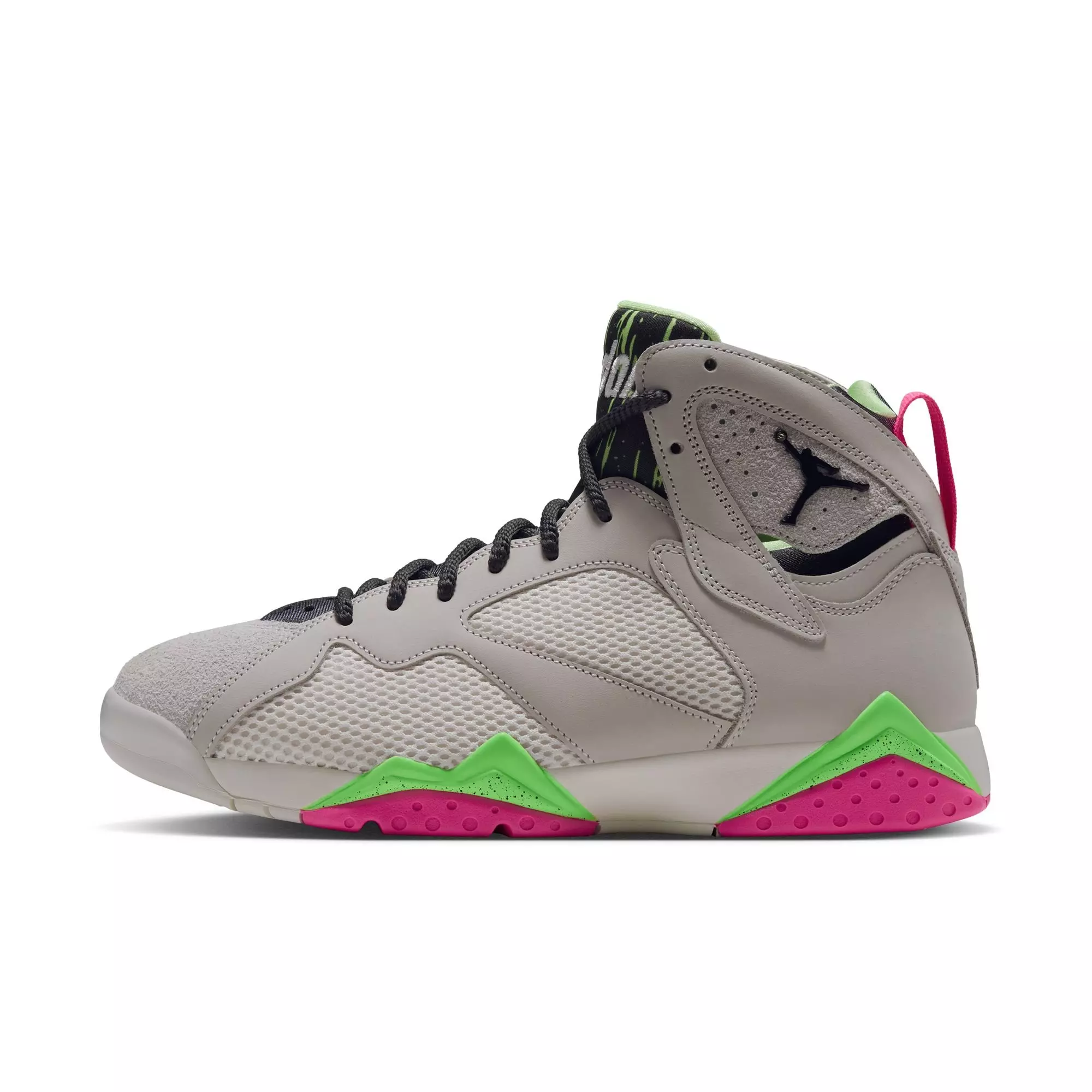Jordan 7 Retro "Tennis Day" Men's Shoe - PHANTOM/ANTHRACITE/LIME BLAST/PINK BLAST