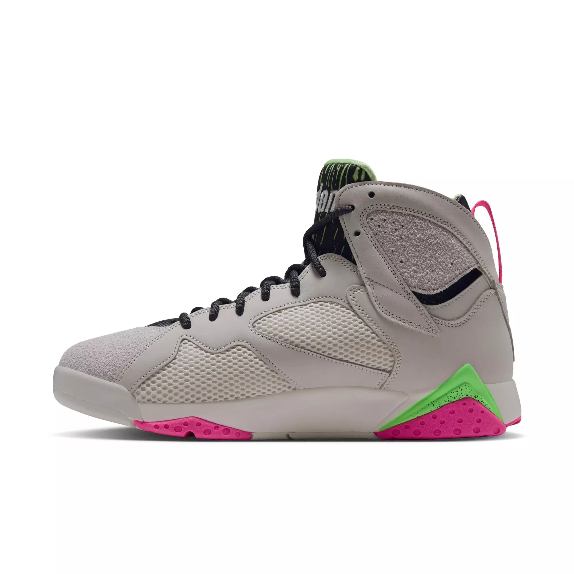 Jordan 7 Retro "Tennis Day" Men's Shoe - PHANTOM/ANTHRACITE/LIME BLAST/PINK BLAST