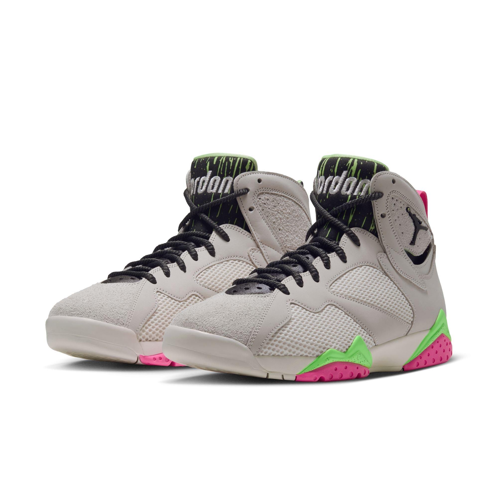Jordan 7 Retro "Tennis Day" Men's Shoe - PHANTOM/ANTHRACITE/LIME BLAST/PINK BLAST