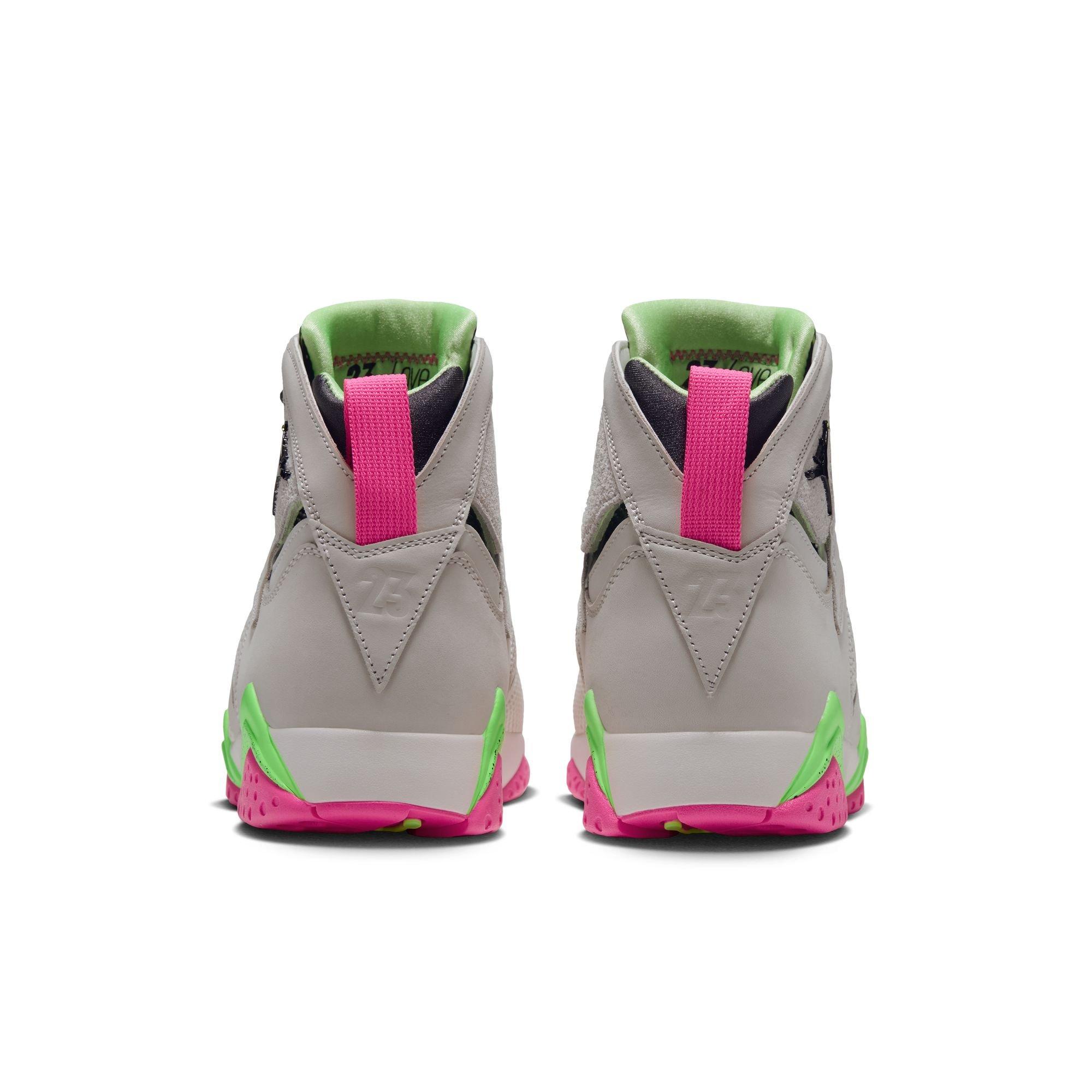 Jordan 7 Retro "Tennis Day" Men's Shoe - PHANTOM/ANTHRACITE/LIME BLAST/PINK BLAST