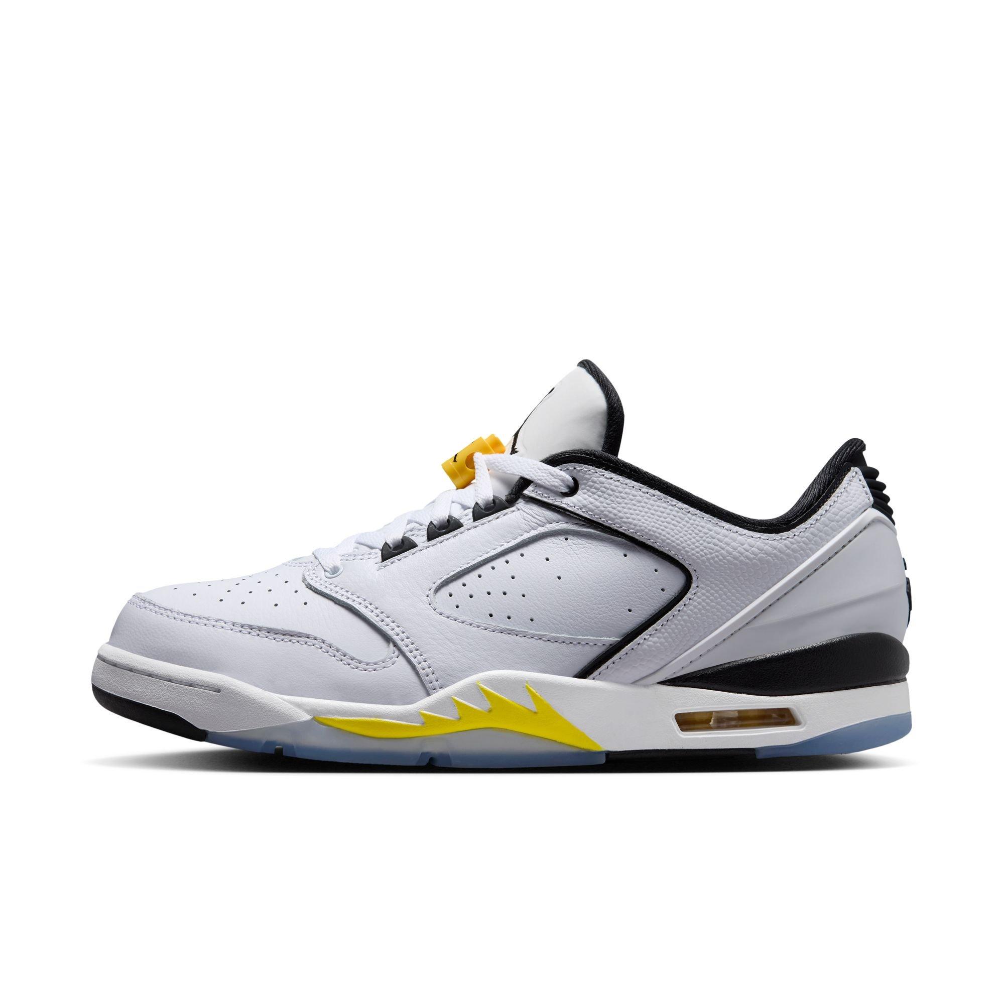Jordan Sixty Plus Low "White/Black/Tour Yellow" Men's Shoe - WHITE/YELLOW