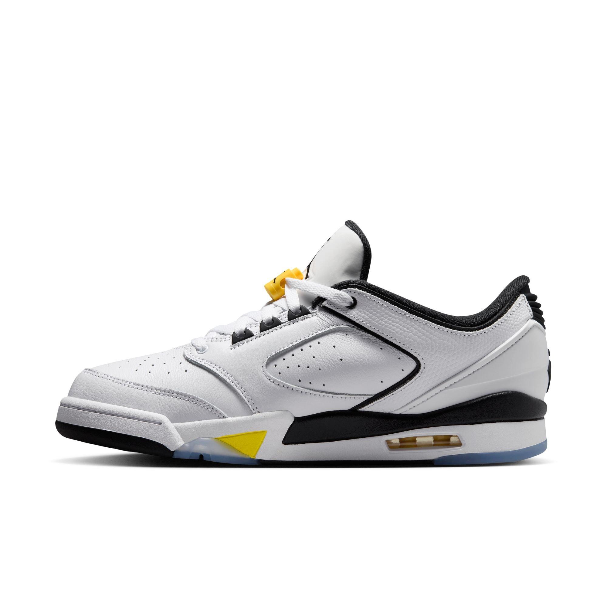 Jordan Sixty Plus Low "White/Black/Tour Yellow" Men's Shoe - WHITE/YELLOW