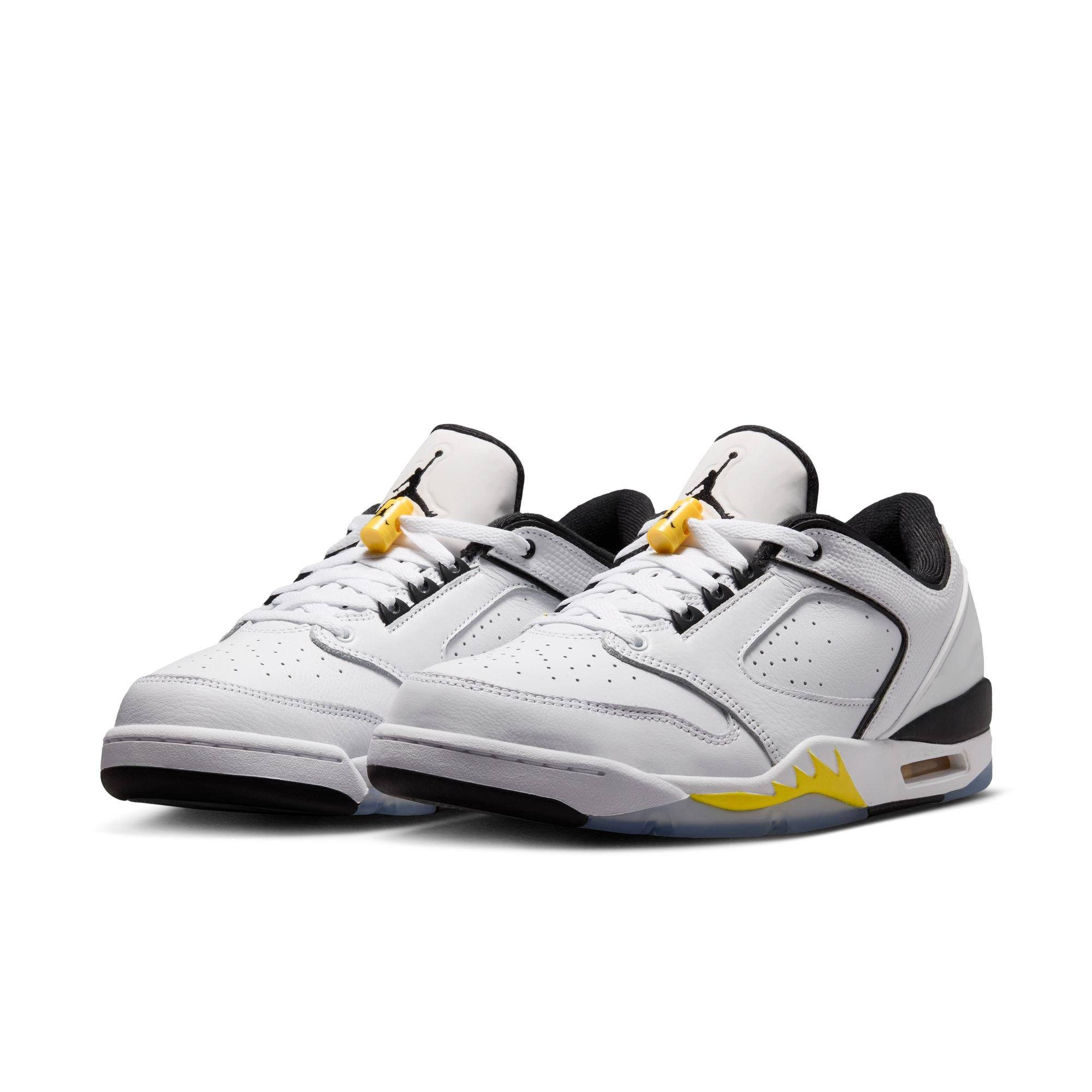 Jordan Sixty Plus Low "White/Black/Tour Yellow" Men's Shoe - WHITE/YELLOW
