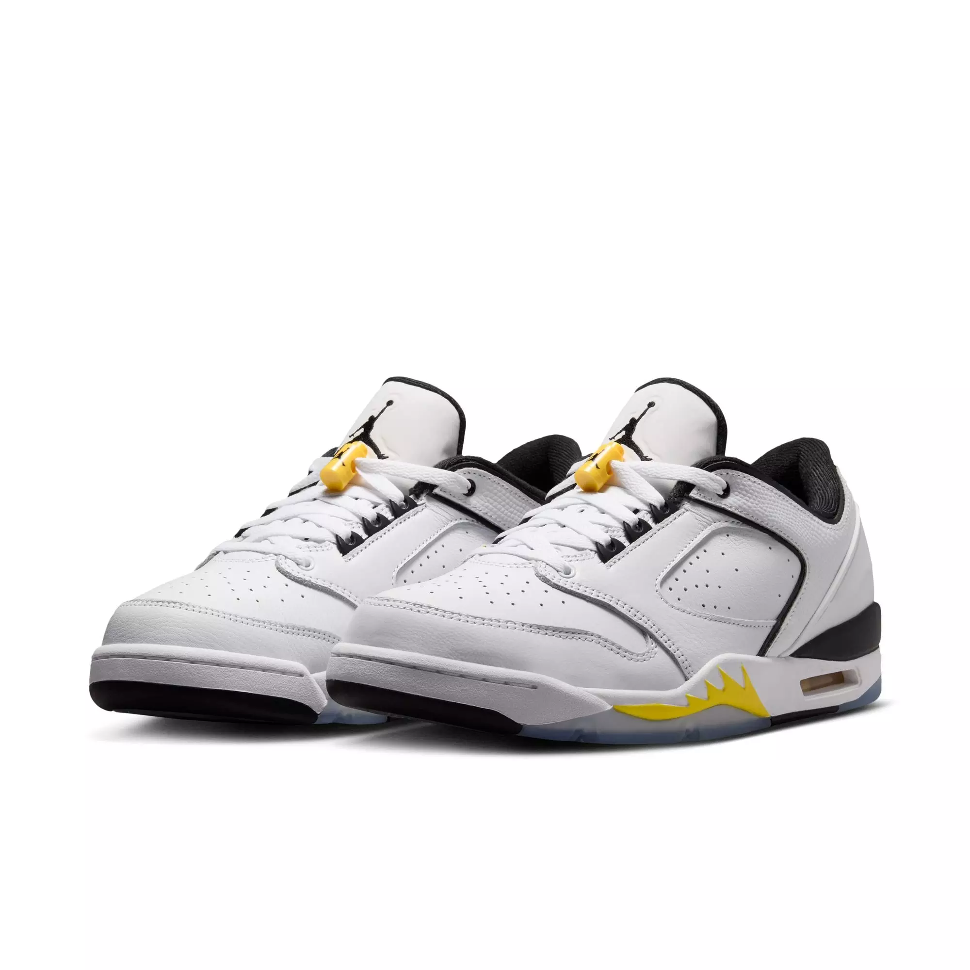 Jordan Sixty Plus Low "White/Black/Tour Yellow" Men's Shoe - WHITE/YELLOW