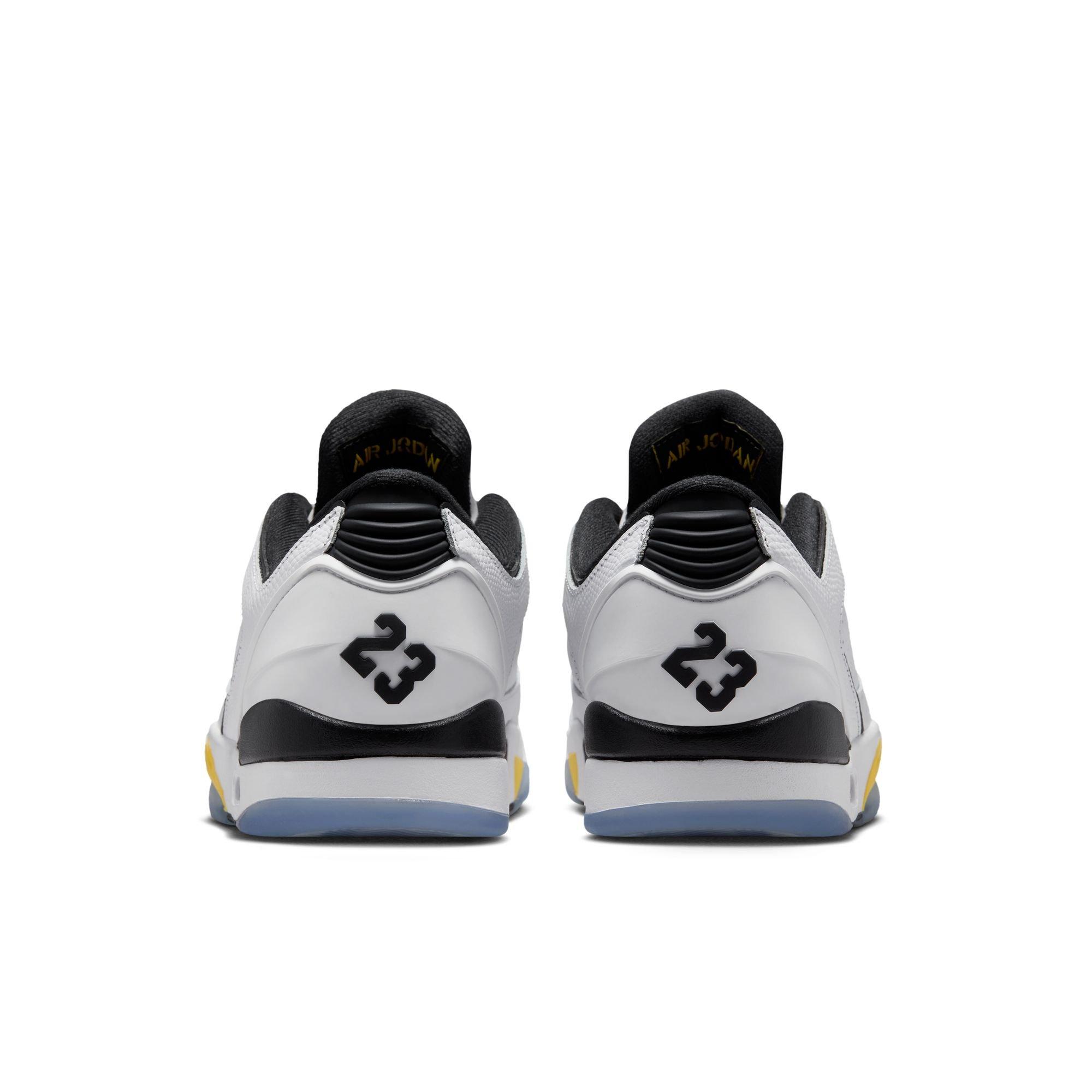 Jordan Sixty Plus Low "White/Black/Tour Yellow" Men's Shoe - WHITE/YELLOW