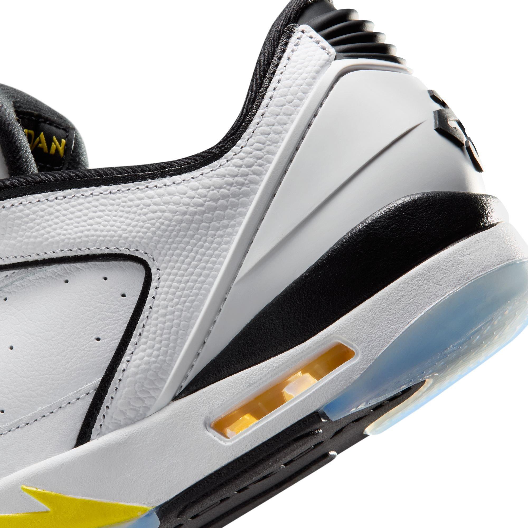 Jordan Sixty Plus Low "White/Black/Tour Yellow" Men's Shoe - WHITE/YELLOW