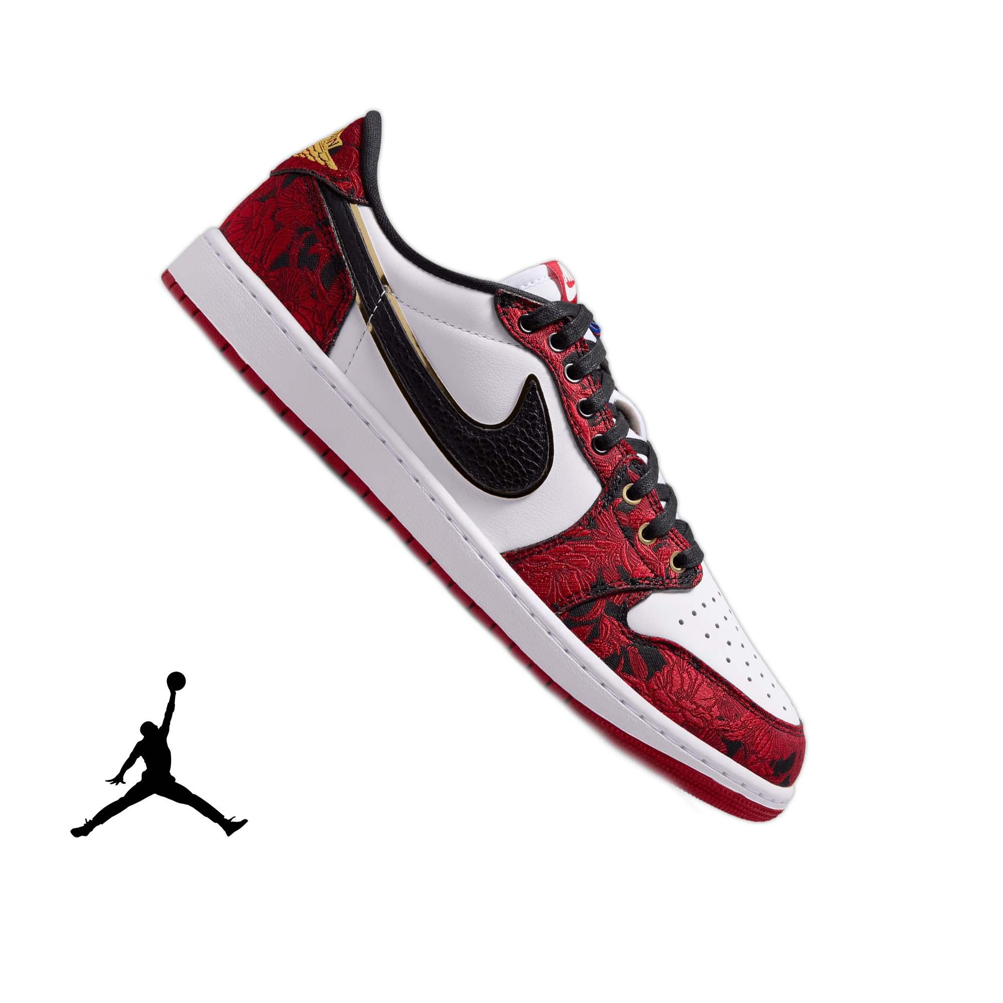 Jordan 1 Retro Low OG "Garden" Men's Shoe - BLACK/MULTI