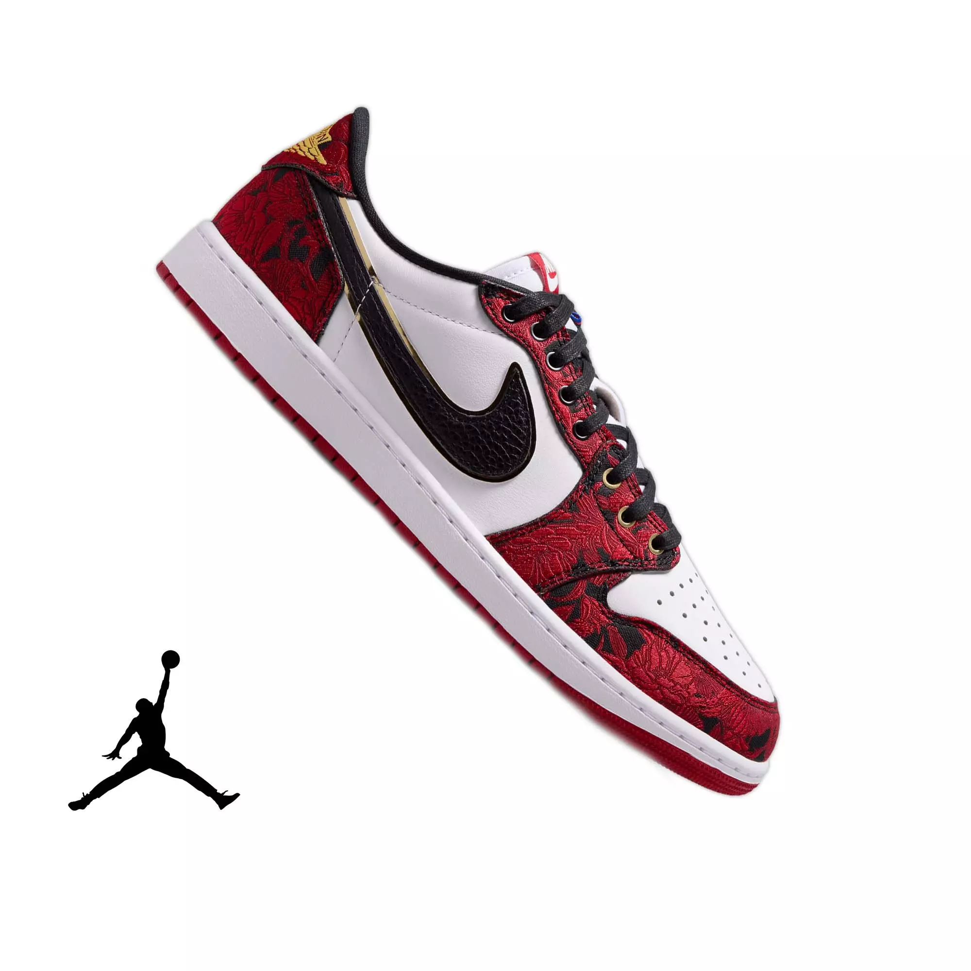 Jordan 1 Retro Low OG "Garden" Men's Shoe - BLACK/MULTI