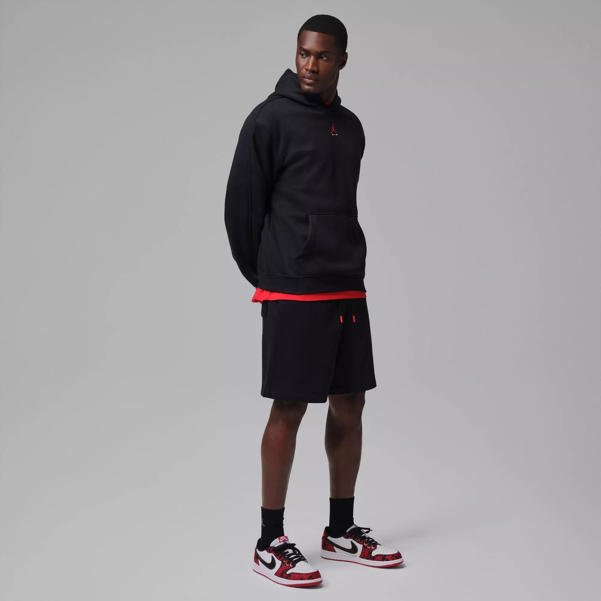Jordan 1 Retro Low OG "Garden" Men's Shoe - BLACK/MULTI