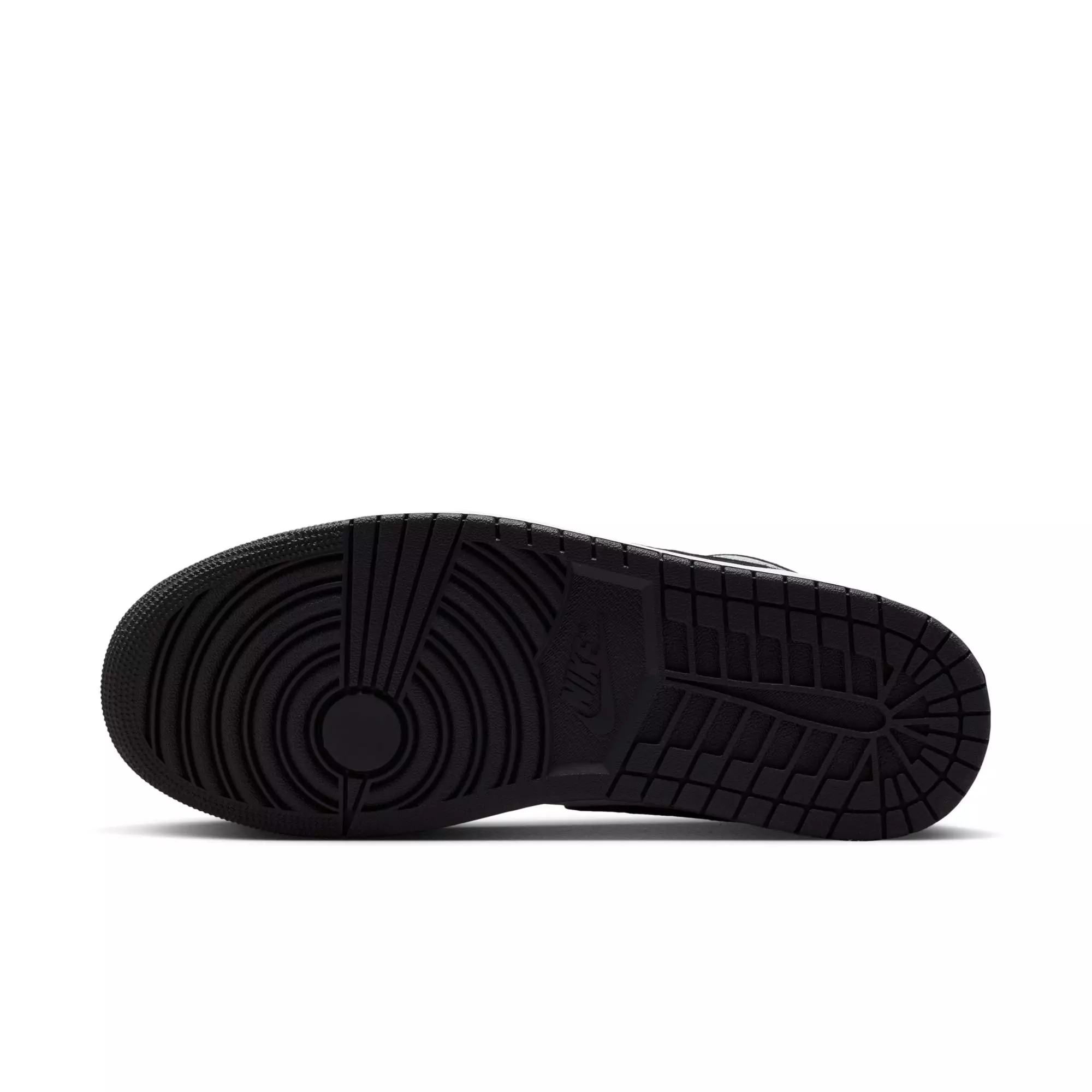 Jordan 1 Low "Black/White/Lt Smoke Grey" Men's Shoe - BLACK/GREY/WHITE