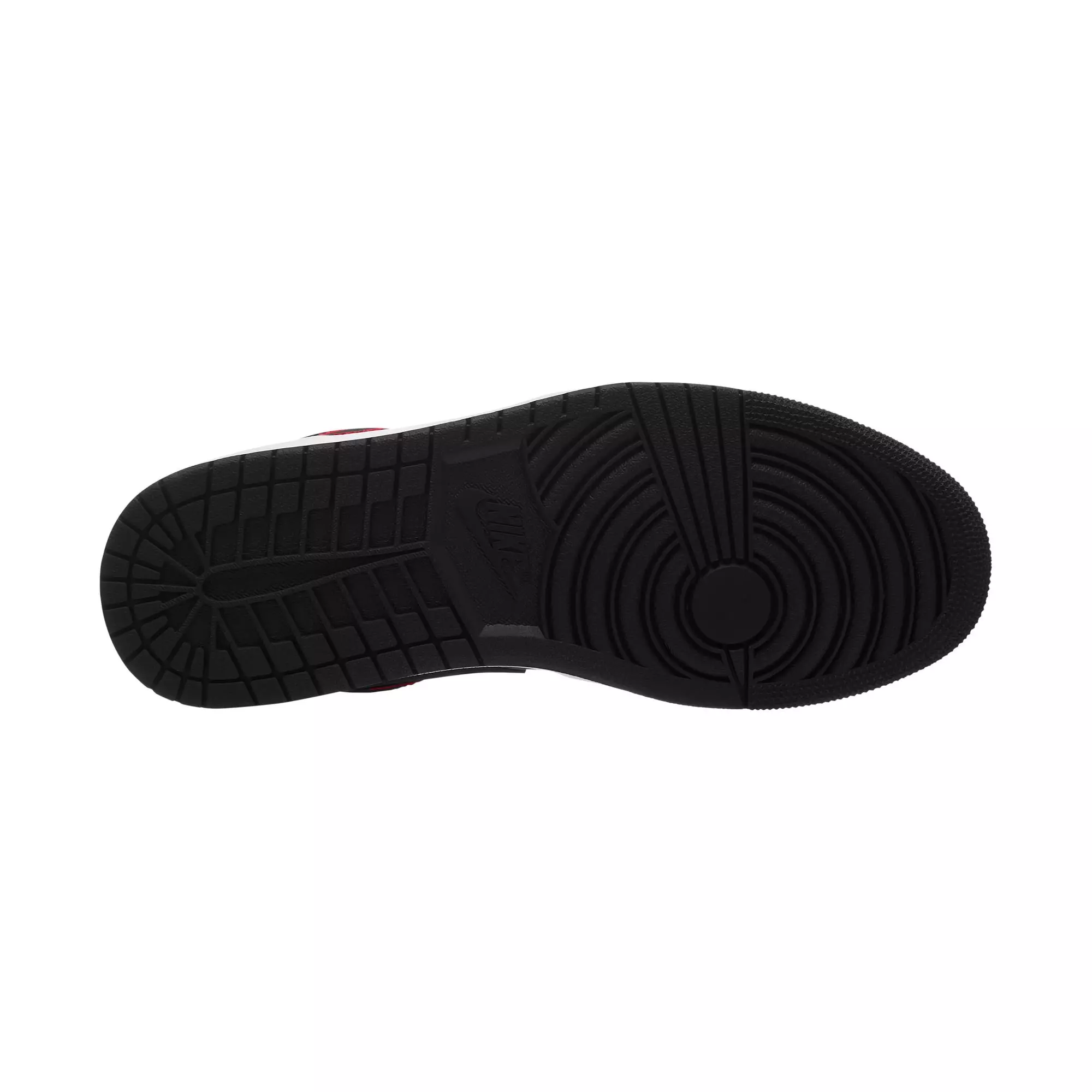 Jordan 1 Low "Black/University Red/White" Men's Shoe - BLACK/RED/WHITE