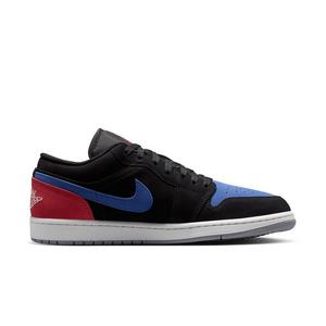 Jordan 1 Low "Black/Summit White/True Blue/Varsity Red" Men's Shoe