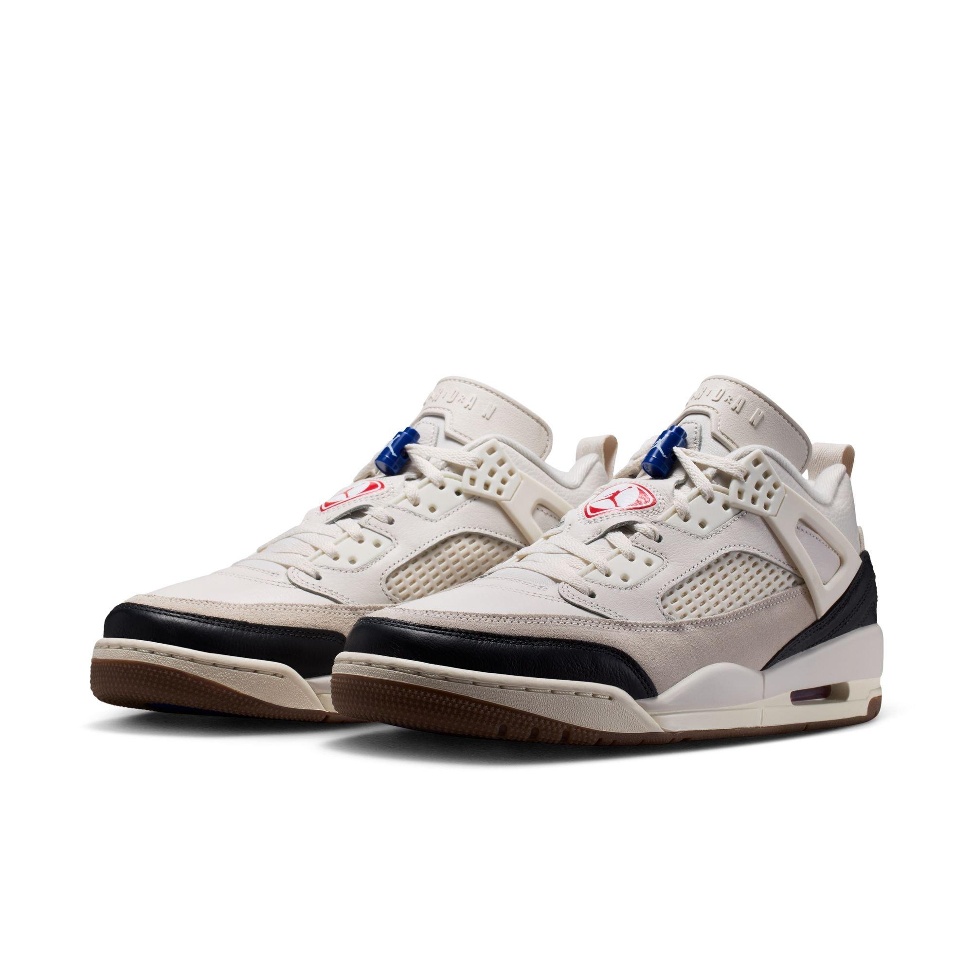 Jordan Spizike Low "Phantom/University Red/Sail/Old Royal" Men's Shoe - OFF-WHITE/RED