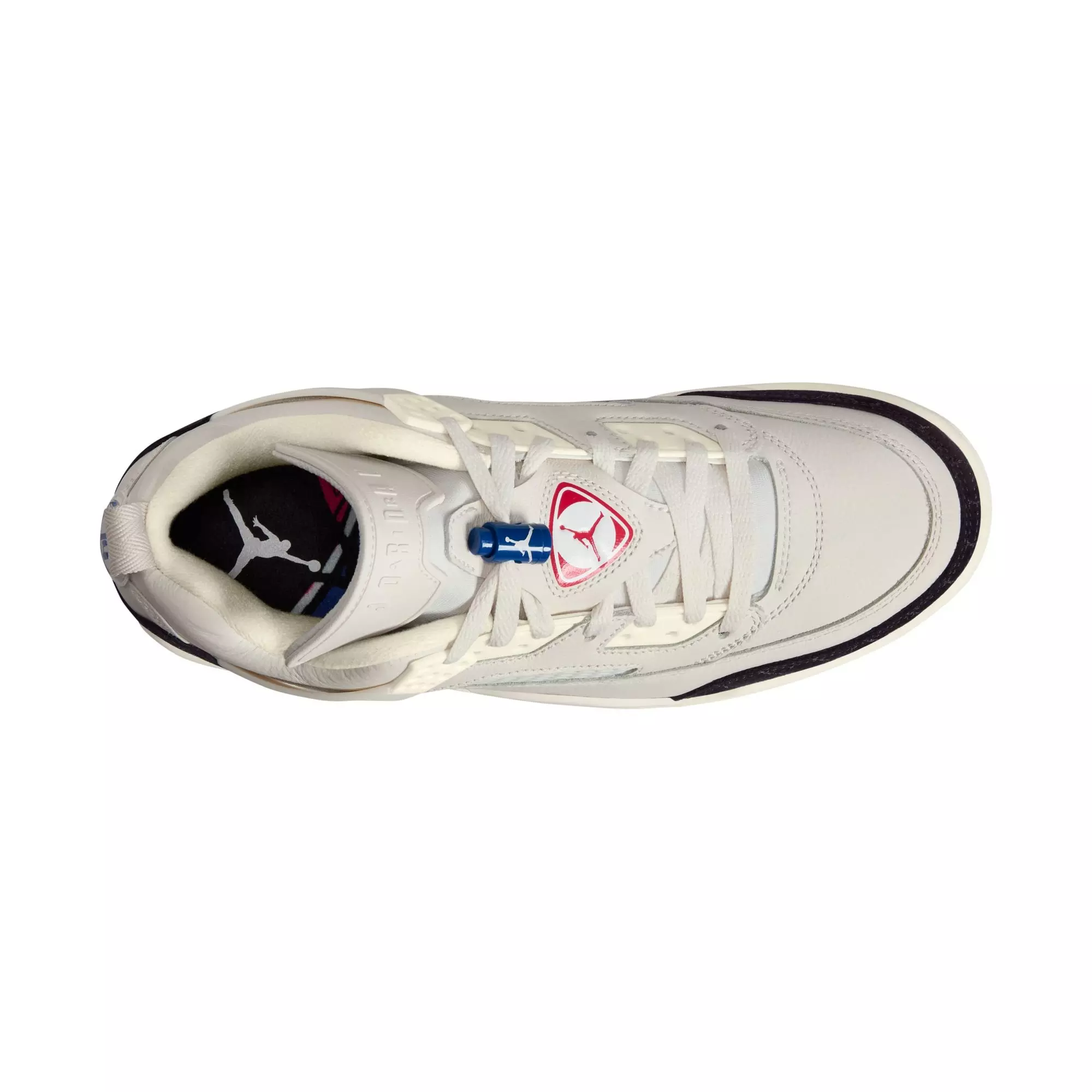 Jordan Spizike Low "Phantom/University Red/Sail/Old Royal" Men's Shoe - OFF-WHITE/RED