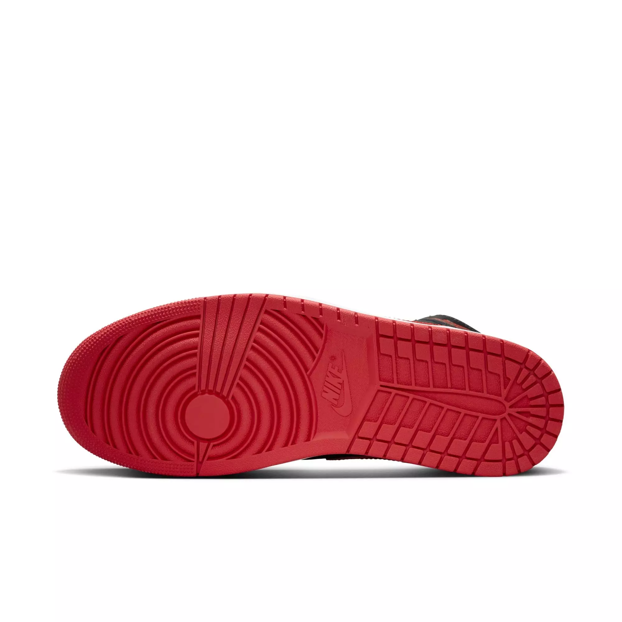Jordan 1 Mid "Black/University Red/White" Men's Shoe - BLACK/RED/WHITE