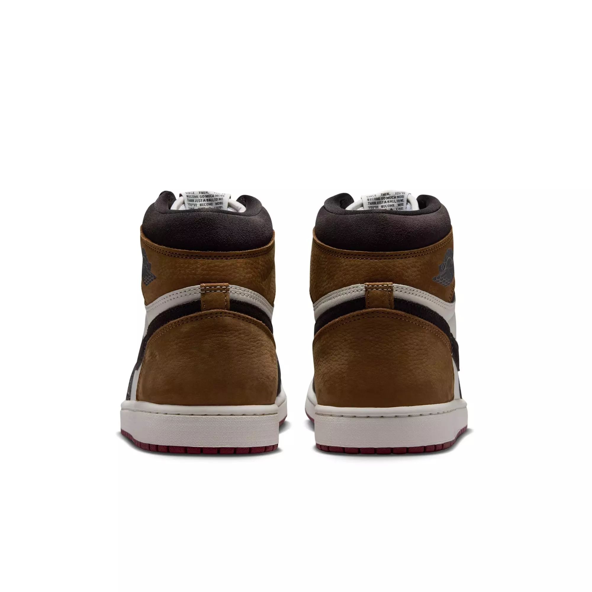 Jordan 1 Retro High OG "Love Letter" Men's Shoe - SHADOW BROWN/TEAM RED/BRITISH TAN