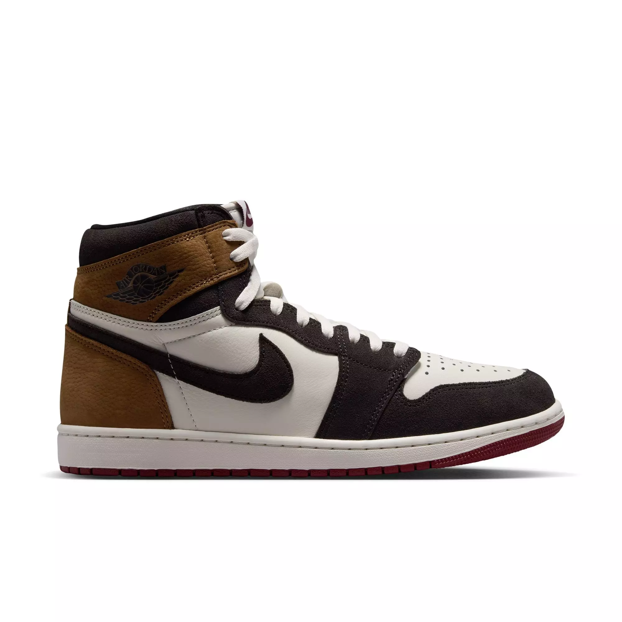 Jordan 1 Retro High OG "Love Letter" Men's Shoe - SHADOW BROWN/TEAM RED/BRITISH TAN