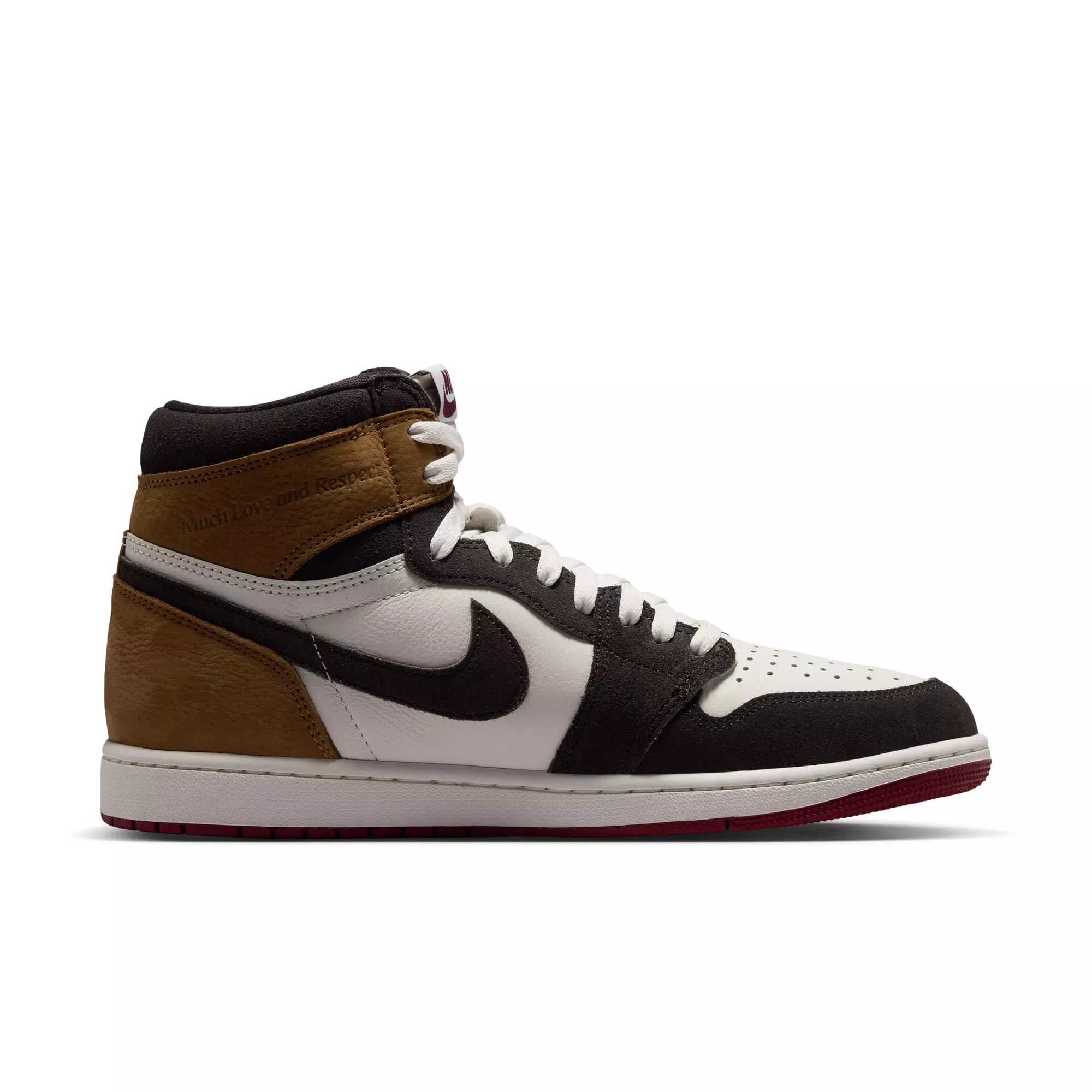 Jordan 1 Retro High OG "Love Letter" Men's Shoe - SHADOW BROWN/TEAM RED/BRITISH TAN
