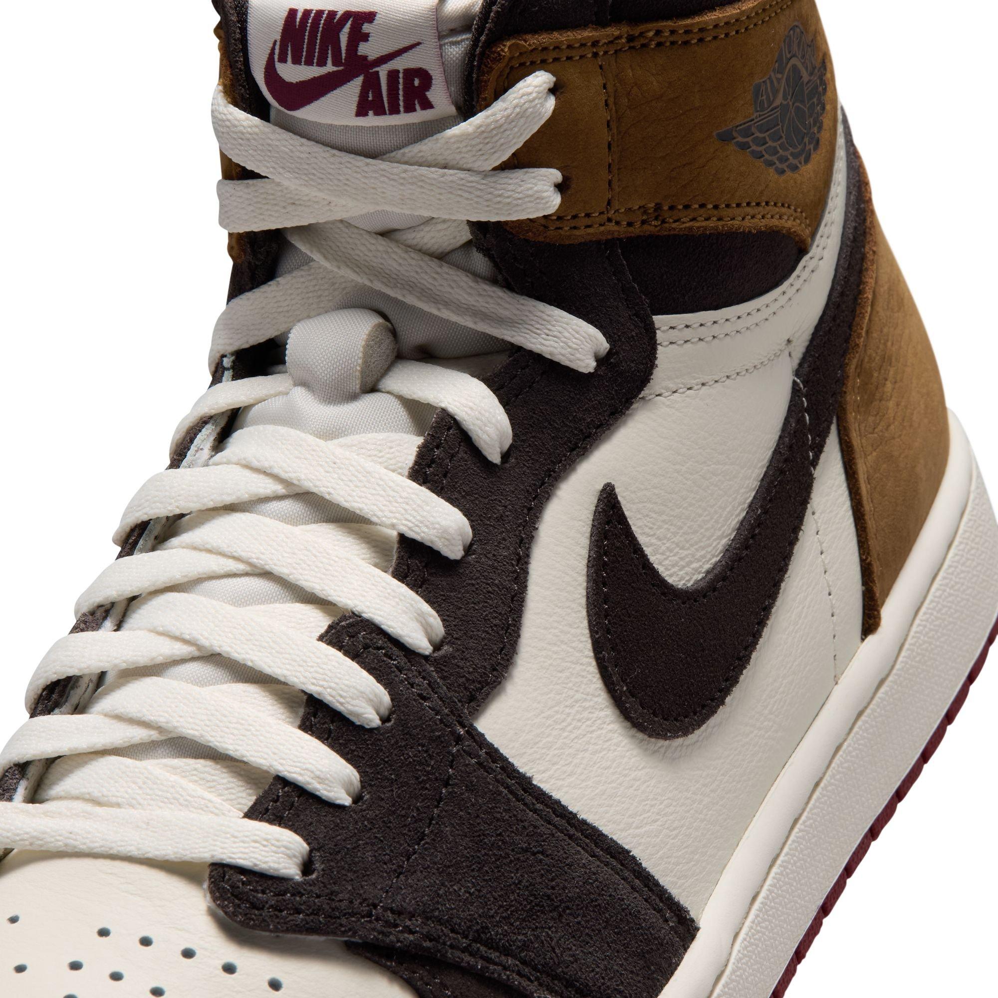 Jordan 1 Retro High OG "Love Letter" Men's Shoe - SHADOW BROWN/TEAM RED/BRITISH TAN