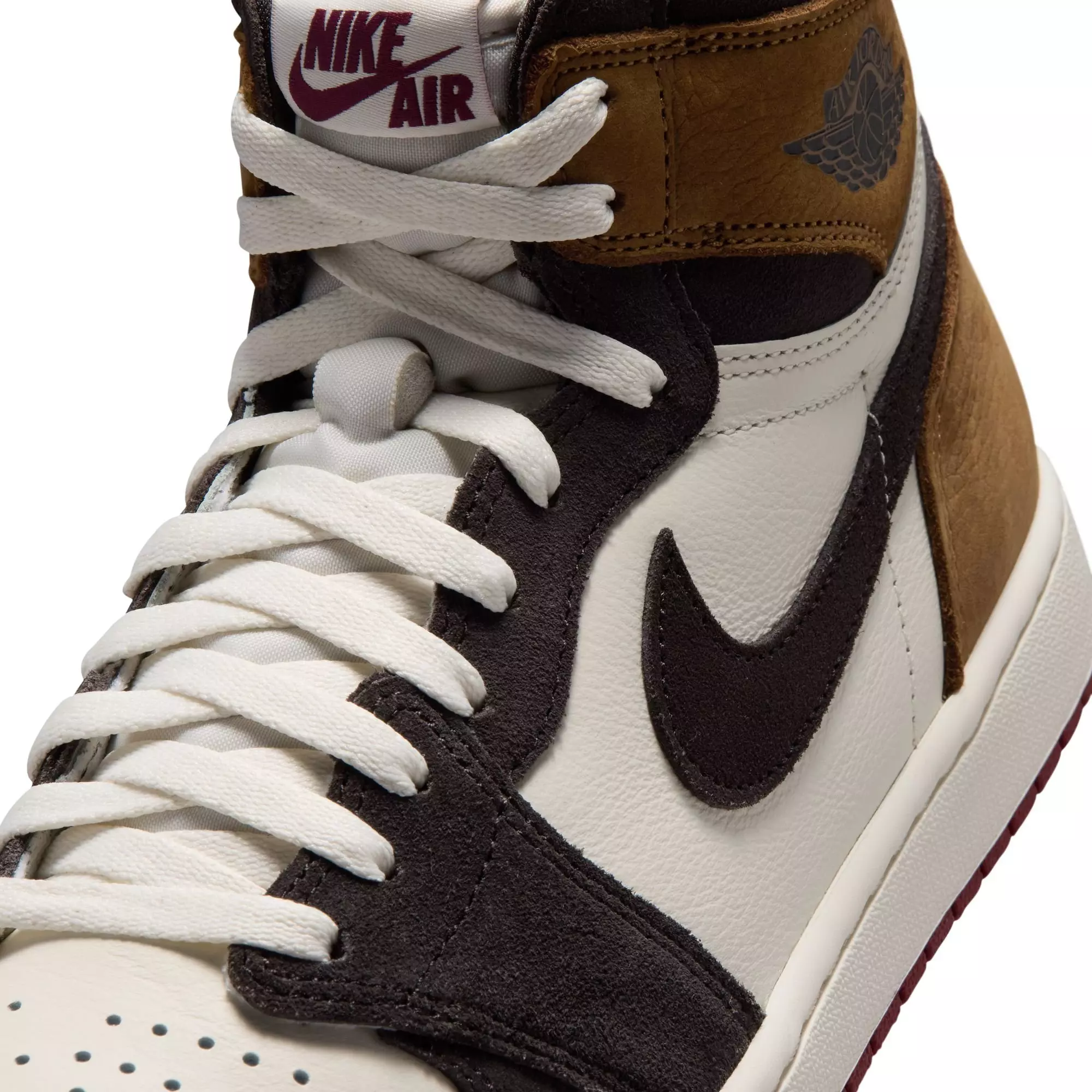 Jordan 1 Retro High OG "Love Letter" Men's Shoe - SHADOW BROWN/TEAM RED/BRITISH TAN