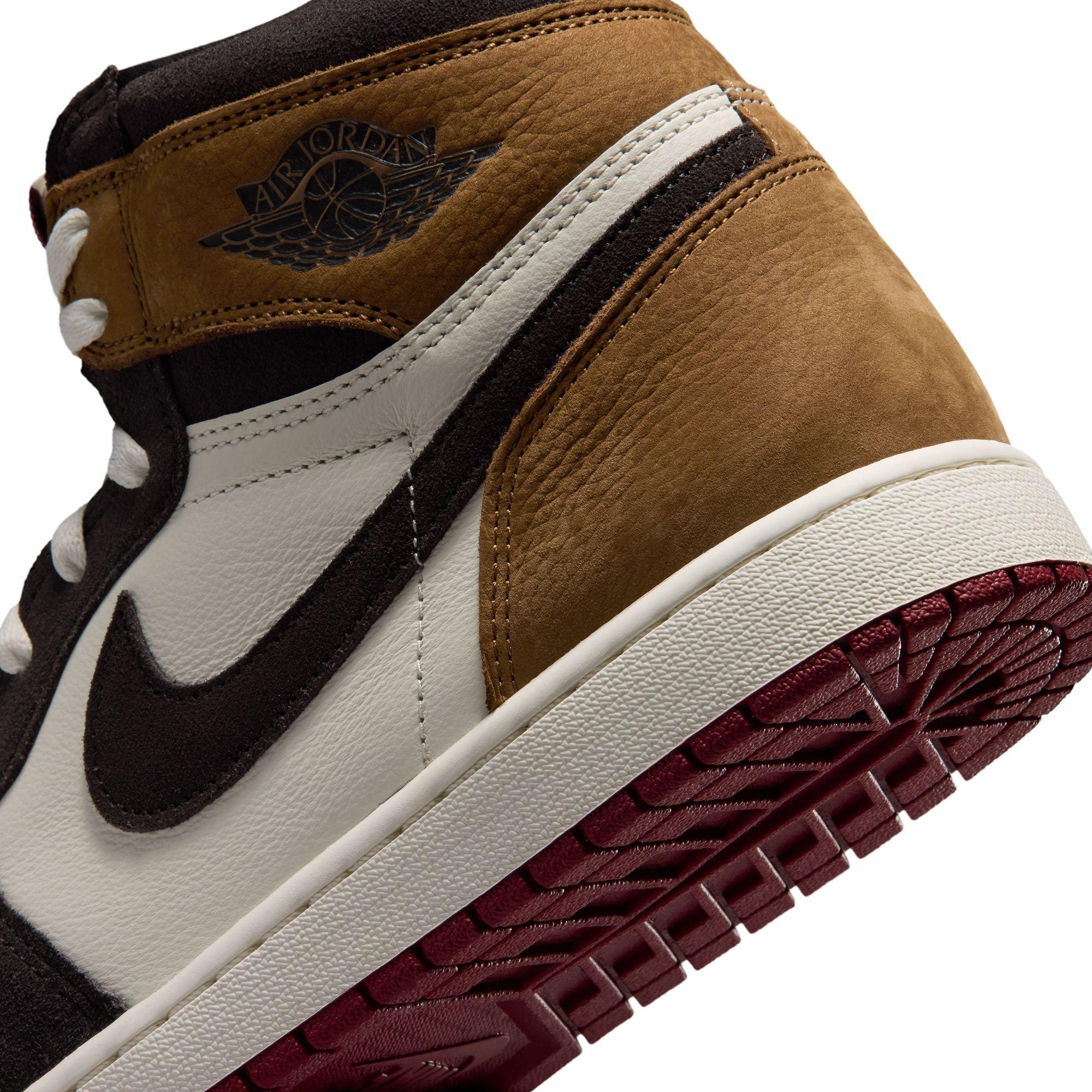 Jordan 1 Retro High OG "Love Letter" Men's Shoe - SHADOW BROWN/TEAM RED/BRITISH TAN